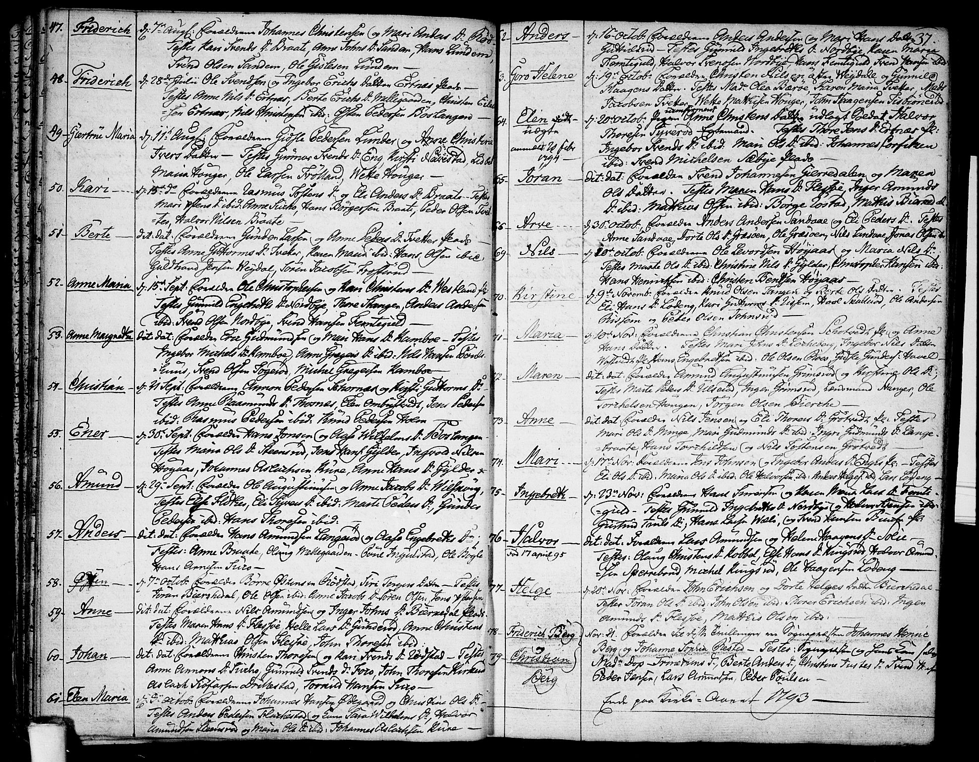 Våler prestekontor Kirkebøker, AV/SAO-A-11083/F/Fa/L0004: Ministerialbok nr. I 4, 1771-1815, s. 37
