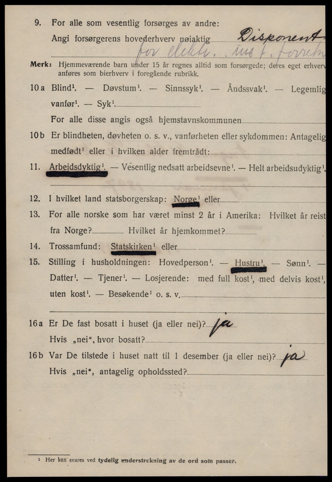 SAT, Folketelling 1920 for 1503 Kristiansund kjøpstad, 1920, s. 16464
