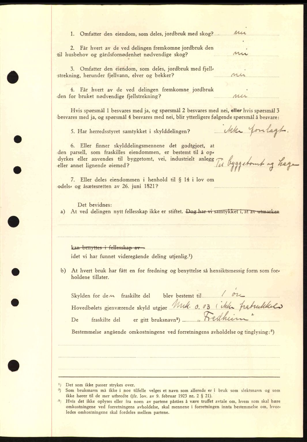 Nordre Sunnmøre sorenskriveri, AV/SAT-A-0006/1/2/2C/2Ca: Pantebok nr. A9, 1940-1940, Dagboknr: 1184/1940