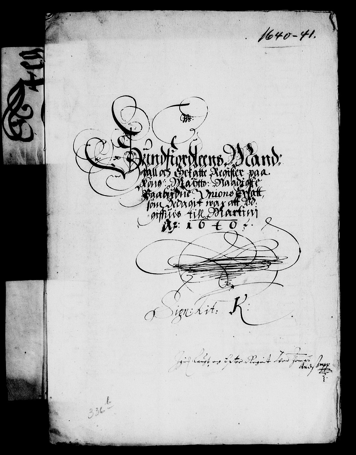 Rentekammeret inntil 1814, Reviderte regnskaper, Lensregnskaper, RA/EA-5023/R/Rb/Rbt/L0087: Bergenhus len, 1640-1641
