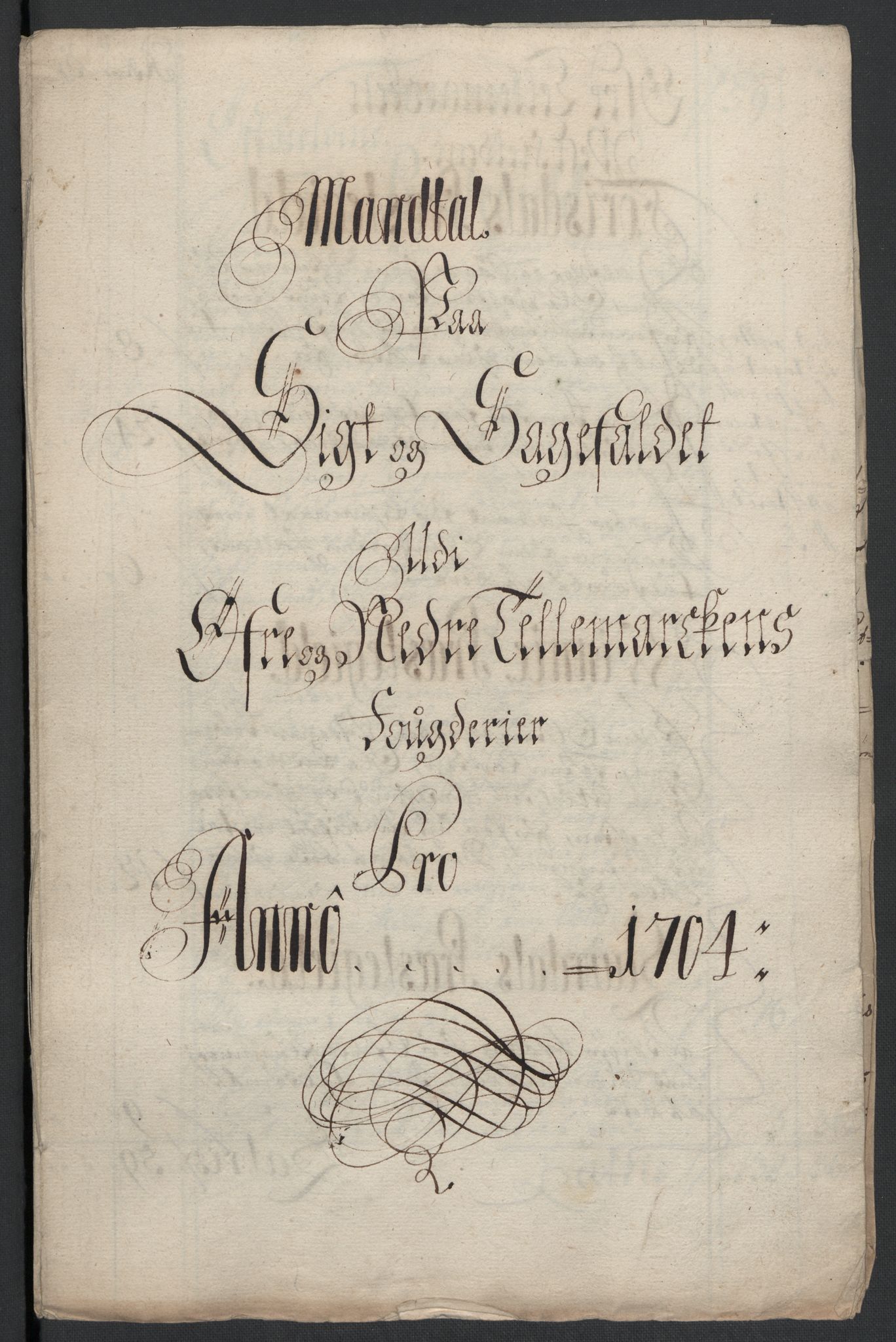 Rentekammeret inntil 1814, Reviderte regnskaper, Fogderegnskap, AV/RA-EA-4092/R36/L2111: Fogderegnskap Øvre og Nedre Telemark og Bamble, 1704, s. 44