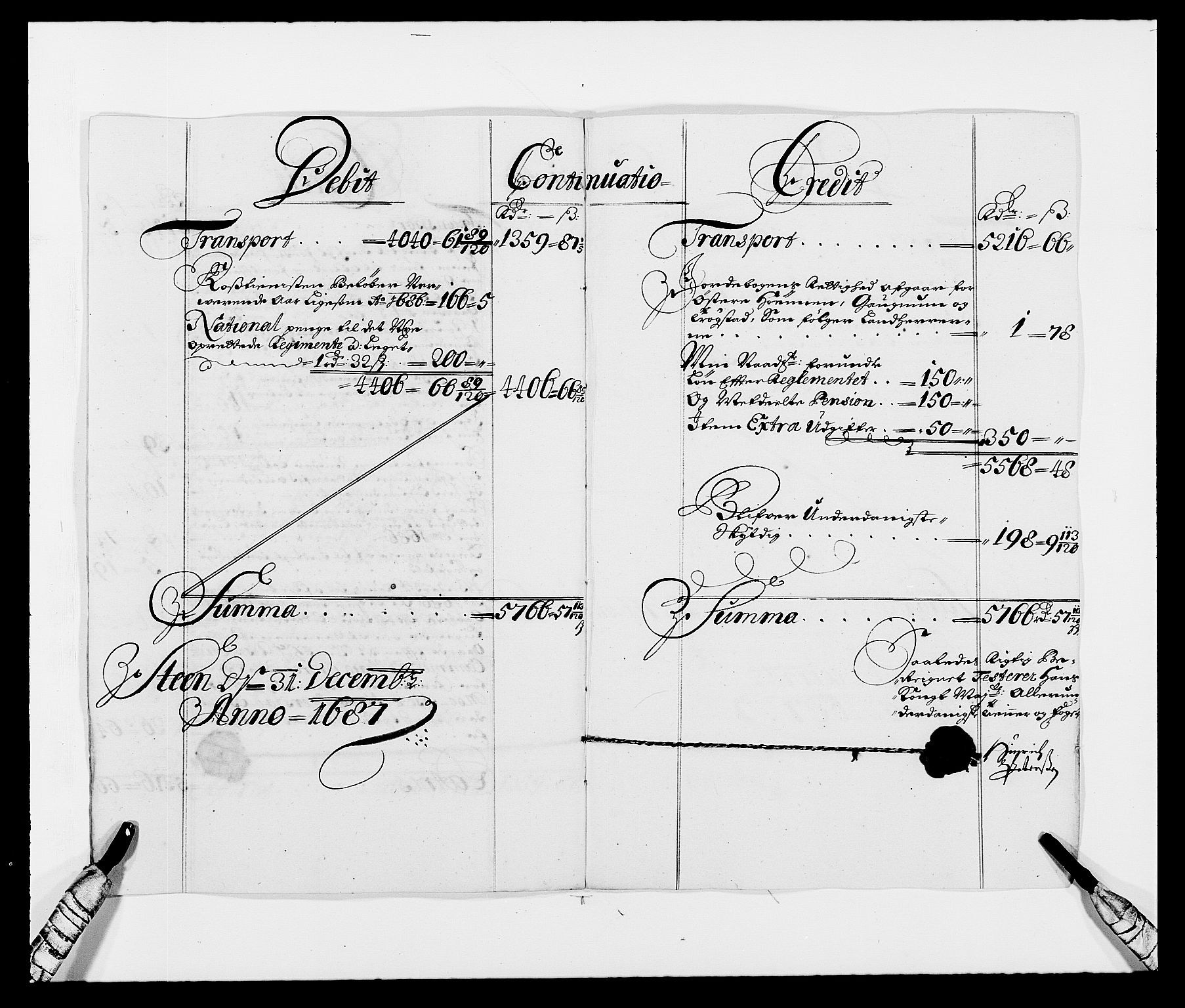 Rentekammeret inntil 1814, Reviderte regnskaper, Fogderegnskap, AV/RA-EA-4092/R21/L1447: Fogderegnskap Ringerike og Hallingdal, 1687-1689, s. 5