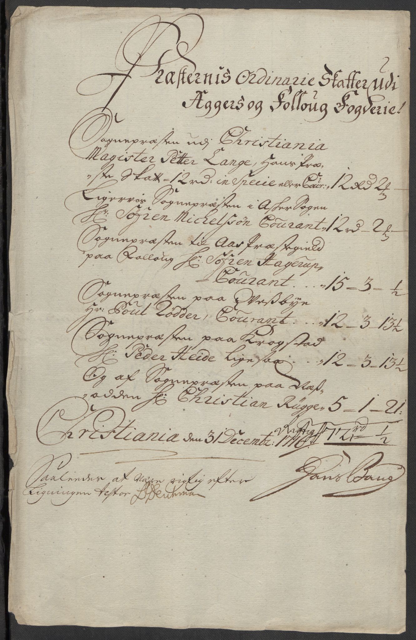 Rentekammeret inntil 1814, Reviderte regnskaper, Fogderegnskap, AV/RA-EA-4092/R10/L0454: Fogderegnskap Aker og Follo, 1716, s. 119