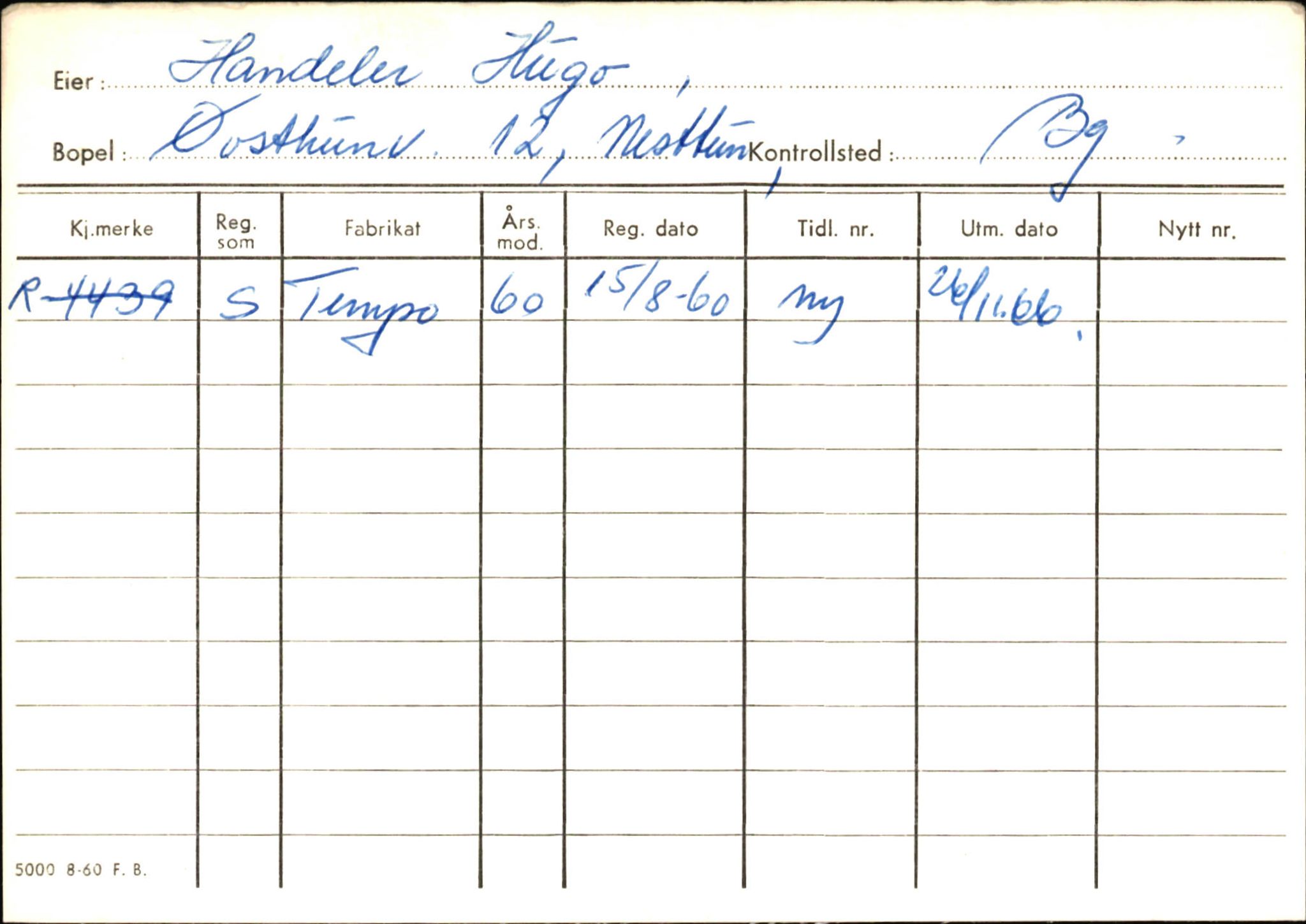 Statens vegvesen, Hordaland vegkontor, AV/SAB-A-5201/2/Ha/L0018: R-eierkort H, 1920-1971, s. 784