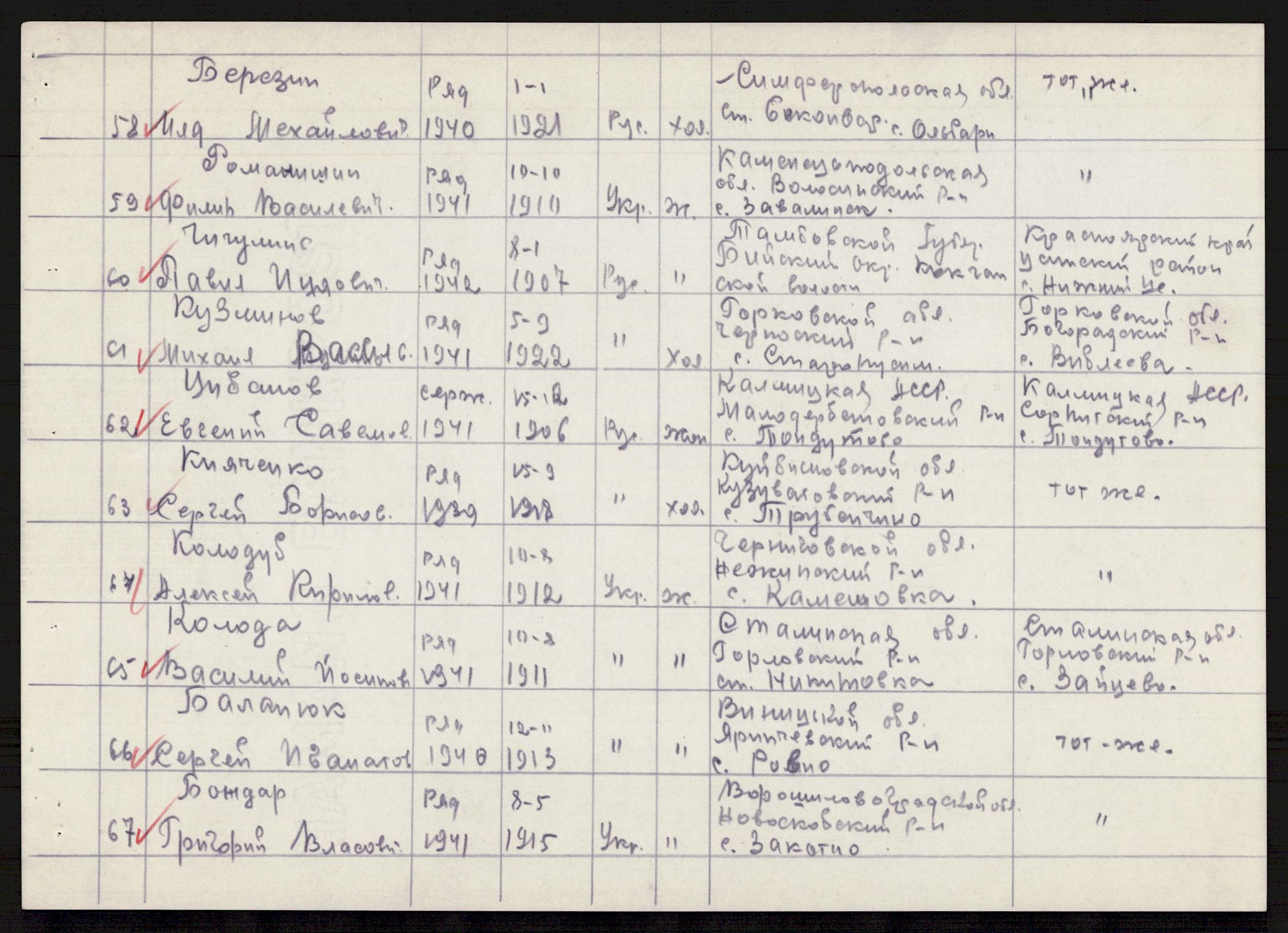 Flyktnings- og fangedirektoratet, Repatrieringskontoret, AV/RA-S-1681/D/Db/L0021: Displaced Persons (DPs) og sivile tyskere, 1945-1948, s. 49