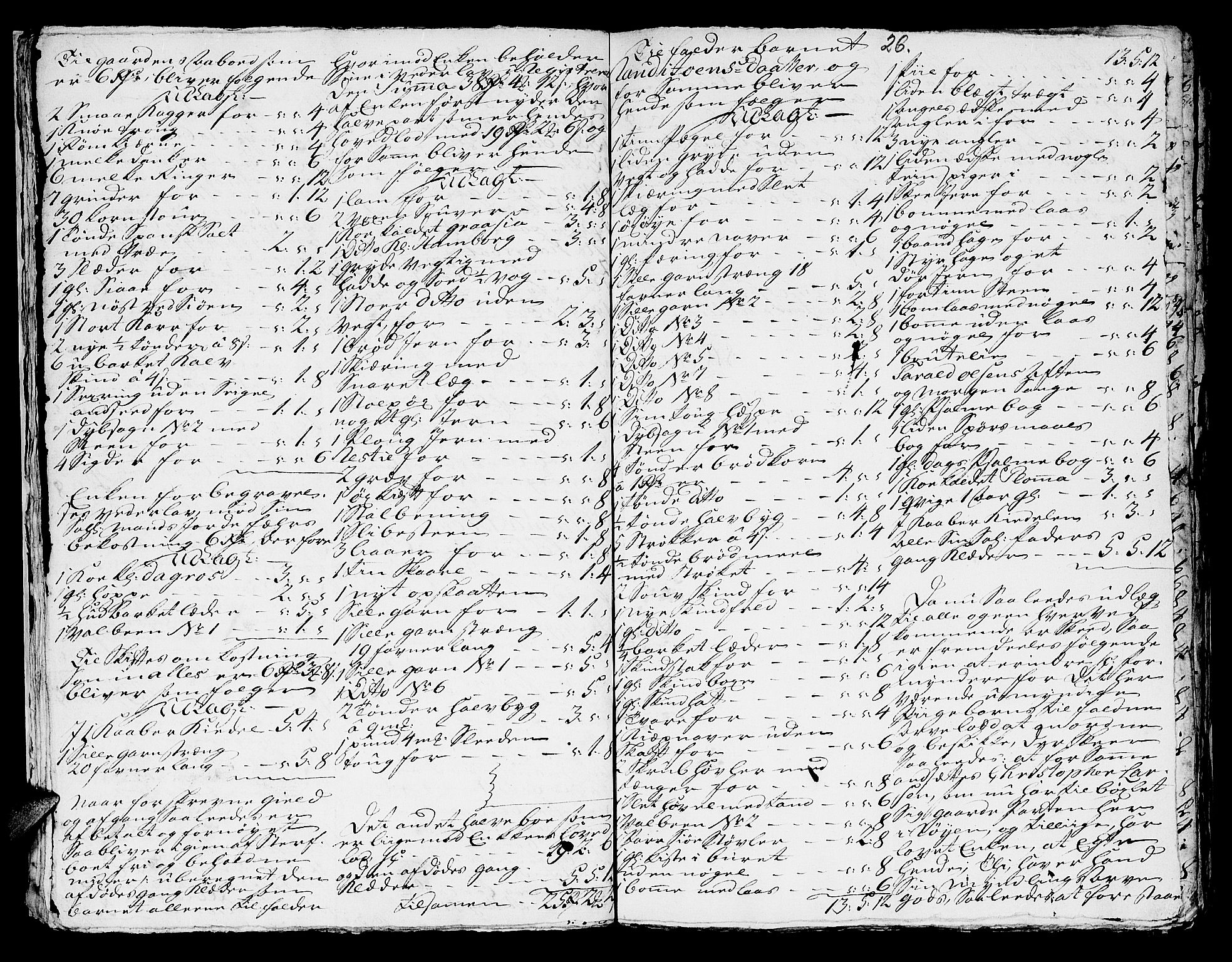 Helgeland sorenskriveri, AV/SAT-A-0004/3/3A/L0046: Konseptprotokoll 31, 1760, s. 25b-26a