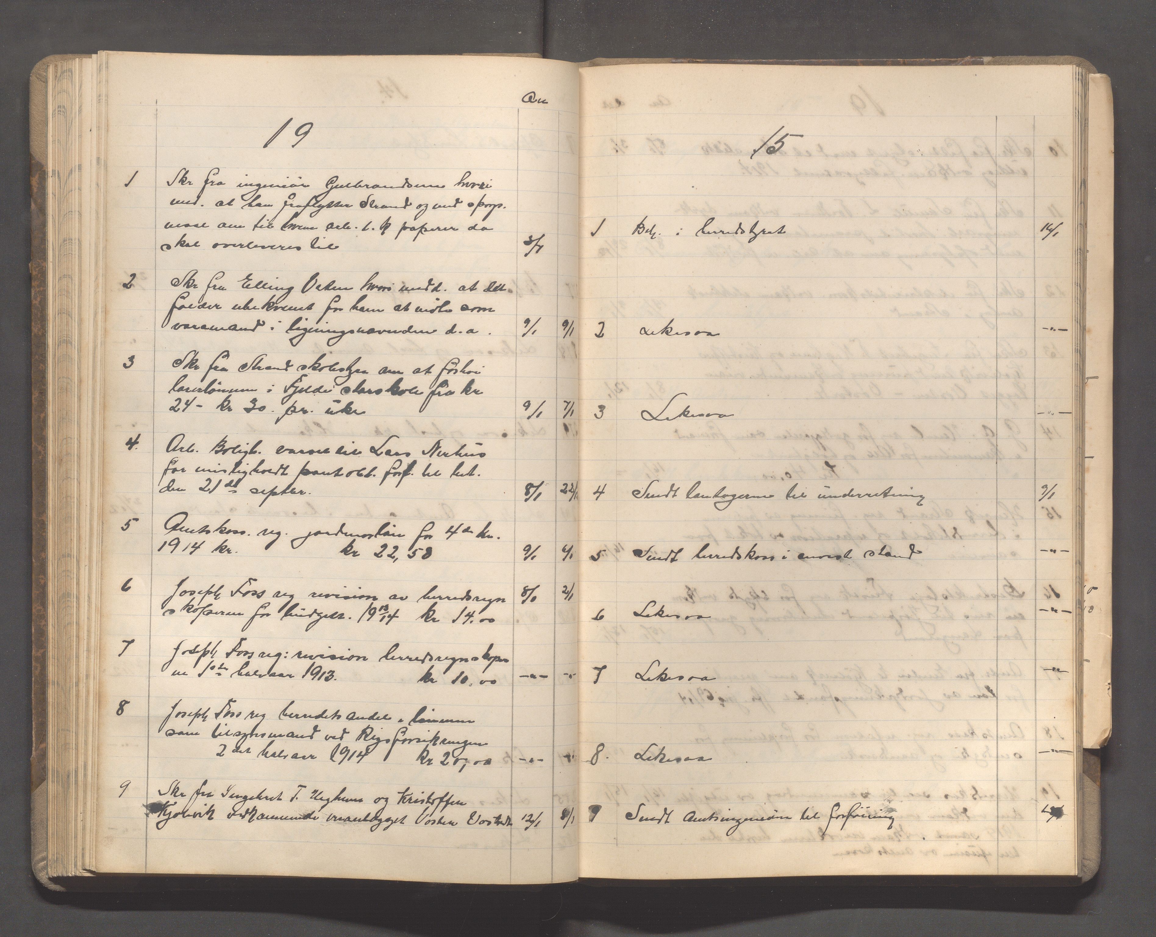 Strand kommune - Formannskapet/Rådmannskontoret, IKAR/A-104/C/Ca/L0003: Journal, 1911-1916, s. 80