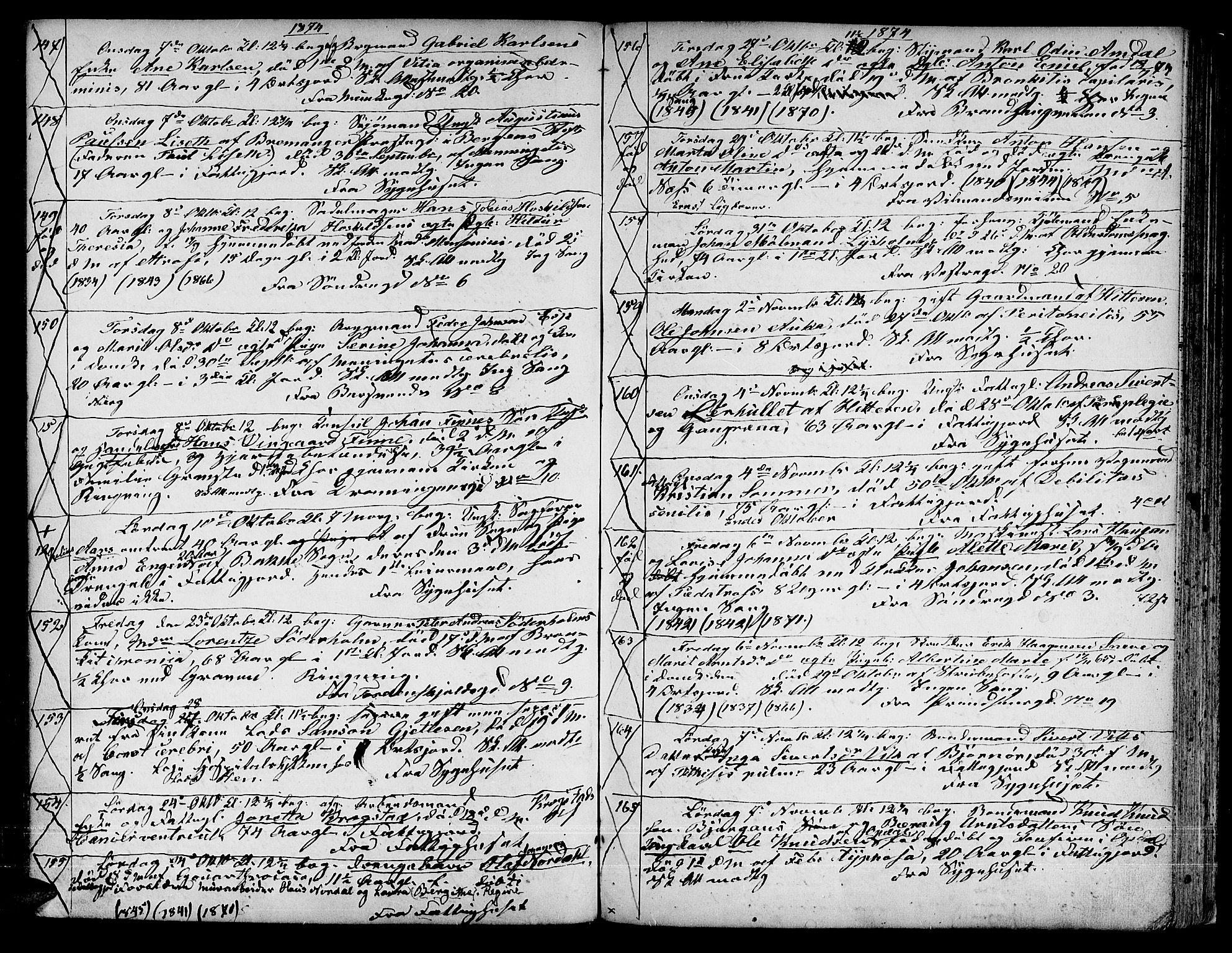 Ministerialprotokoller, klokkerbøker og fødselsregistre - Sør-Trøndelag, AV/SAT-A-1456/601/L0084: Klokkerbok nr. 601C02, 1856-1881