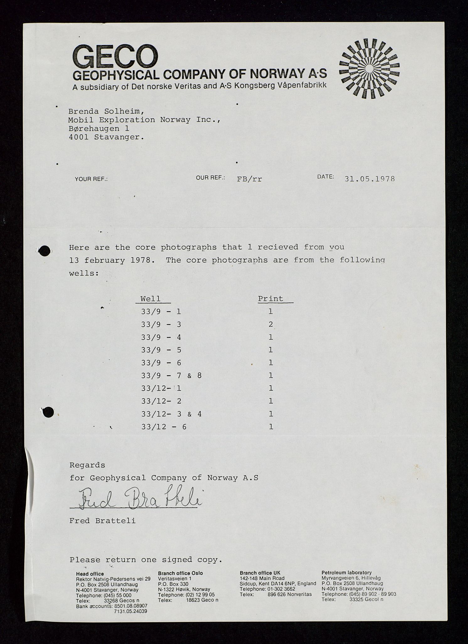 Pa 1578 - Mobil Exploration Norway Incorporated, SAST/A-102024/4/D/Da/L0115: S.E. Smith - Sak og korrespondanse, 1974-1981, s. 629