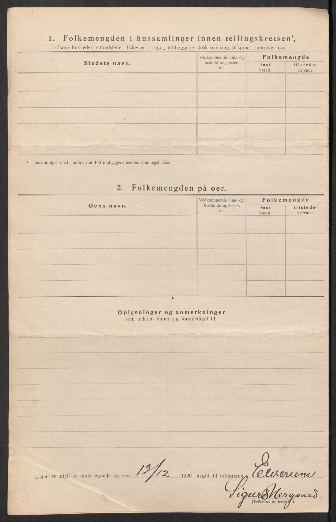 SAH, Folketelling 1920 for 0427 Elverum herred, 1920, s. 82