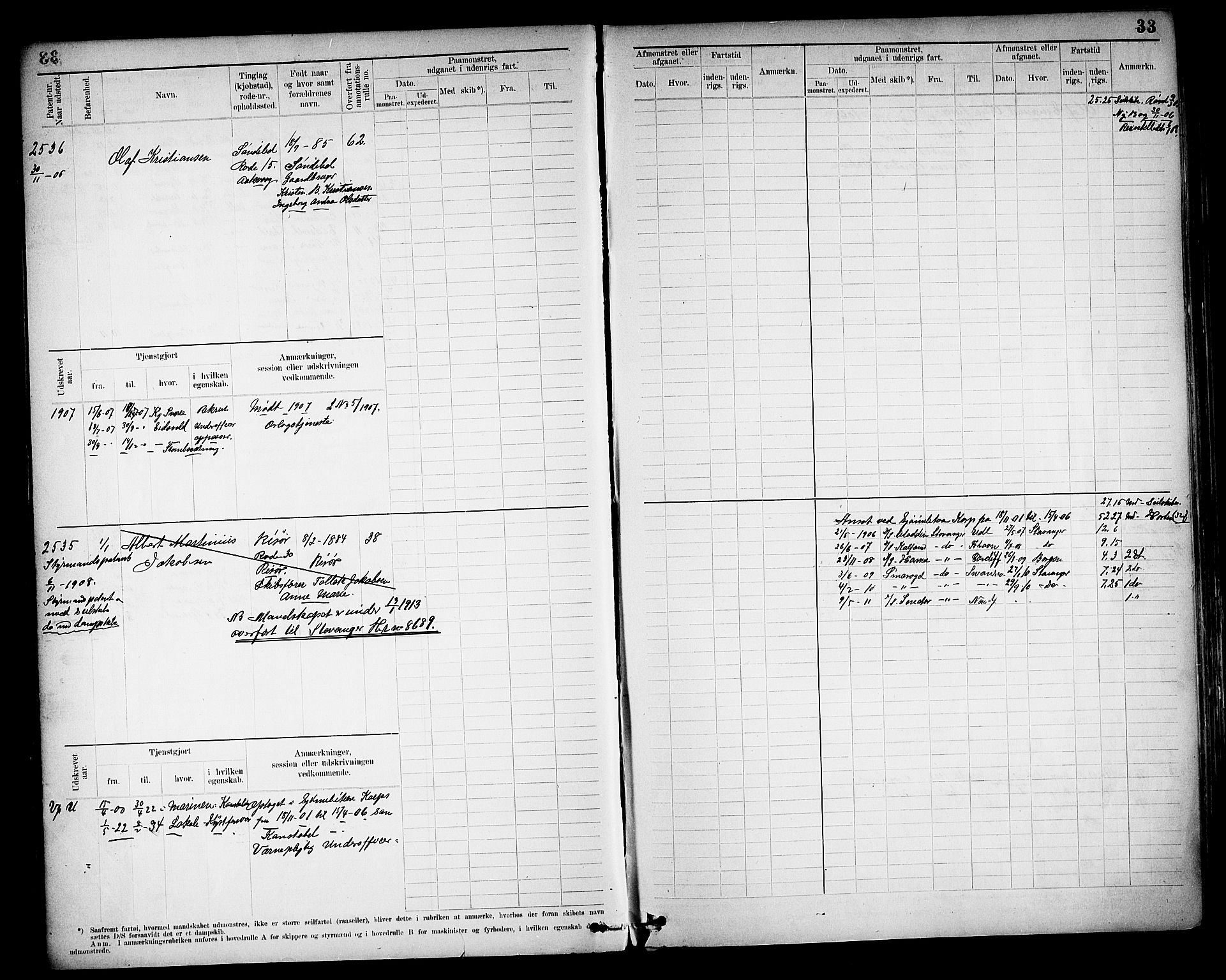 Risør mønstringskrets, AV/SAK-2031-0010/F/Fb/L0013: Hovedrulle nr 2475-3063, T-12, 1904-1928, s. 39