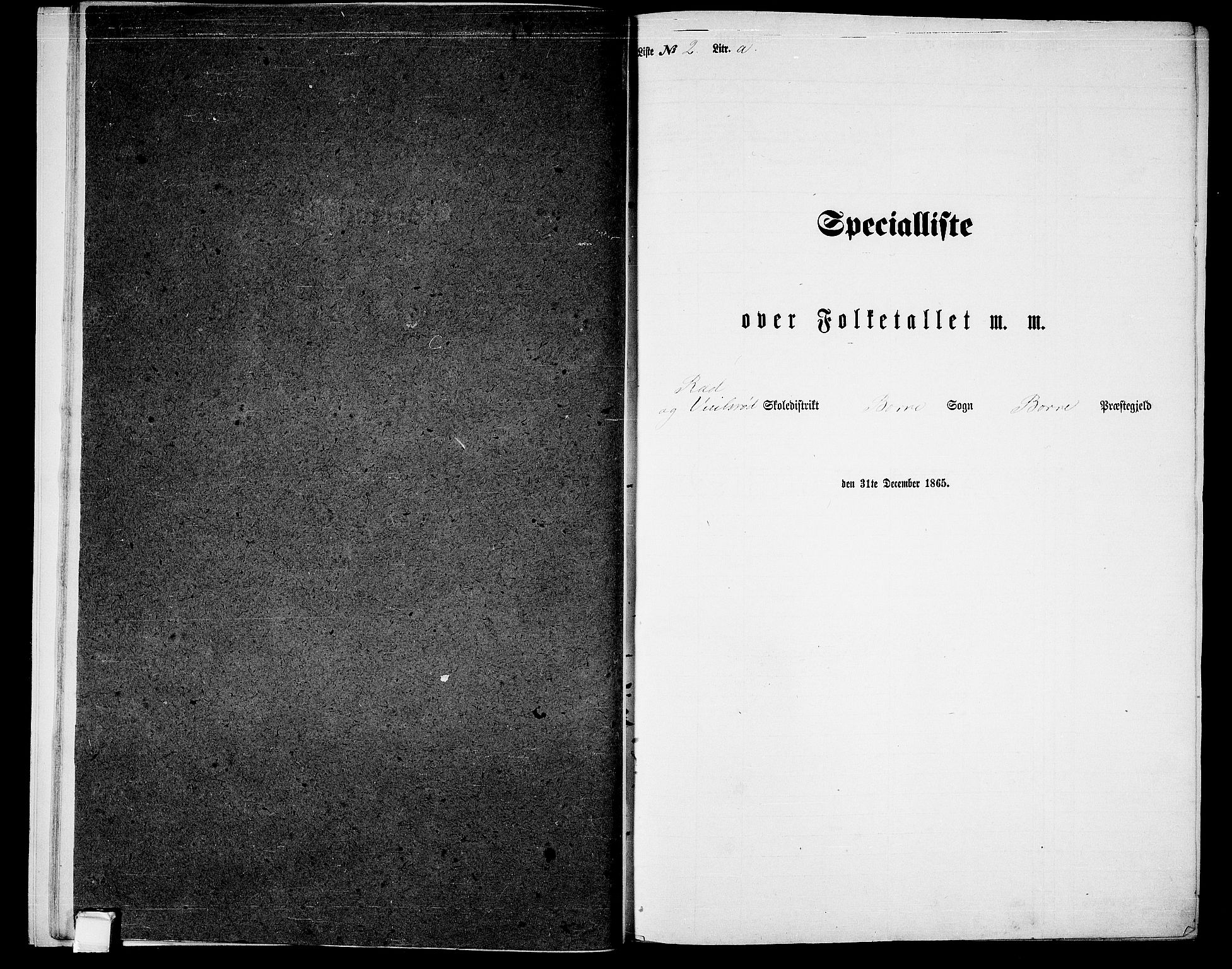 RA, Folketelling 1865 for 0717P Borre prestegjeld, Borre sokn og Nykirke sokn, 1865, s. 34
