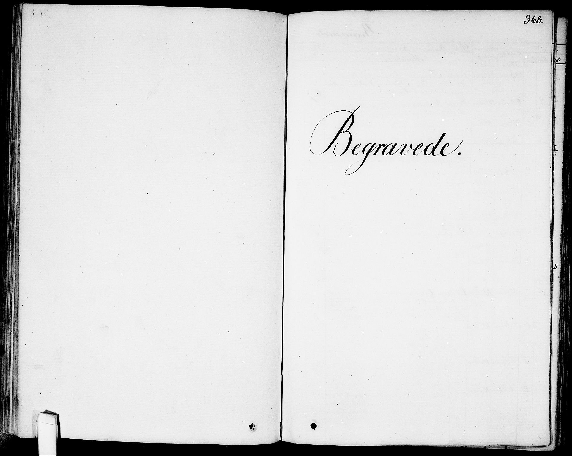 Garnisonsmenigheten Kirkebøker, AV/SAO-A-10846/G/Ga/L0004: Klokkerbok nr. 4, 1828-1840, s. 368
