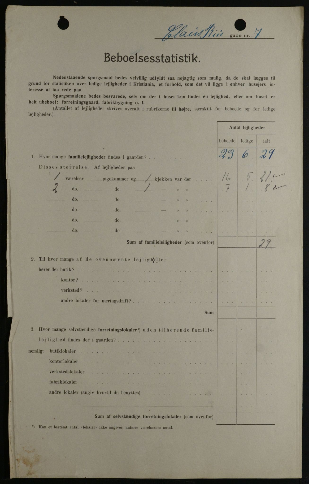 OBA, Kommunal folketelling 1.2.1908 for Kristiania kjøpstad, 1908, s. 11980