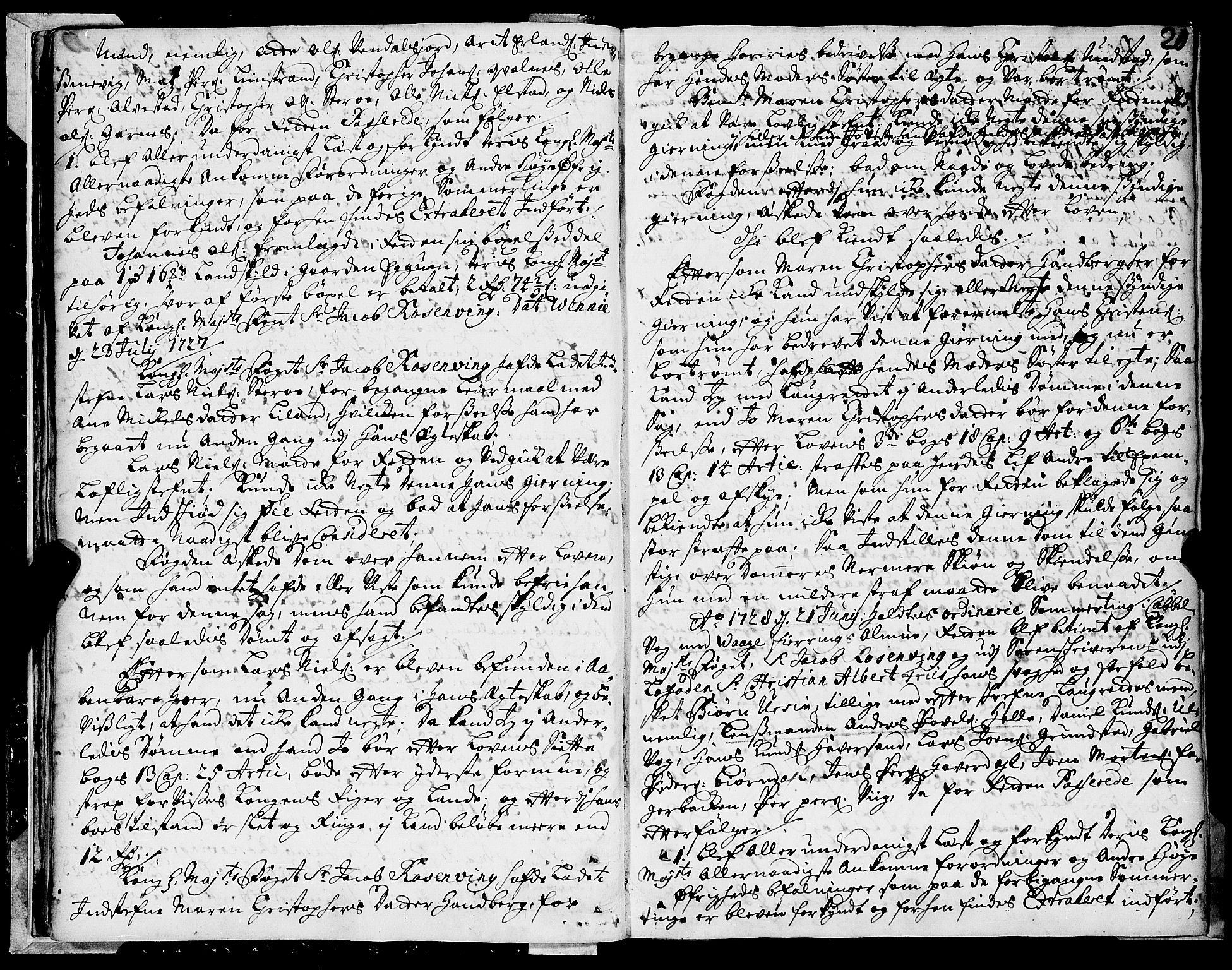 Lofoten sorenskriveri, SAT/A-0017/1/1/1A/L0003: Tingbok, 1726-1796, s. 19b-20a