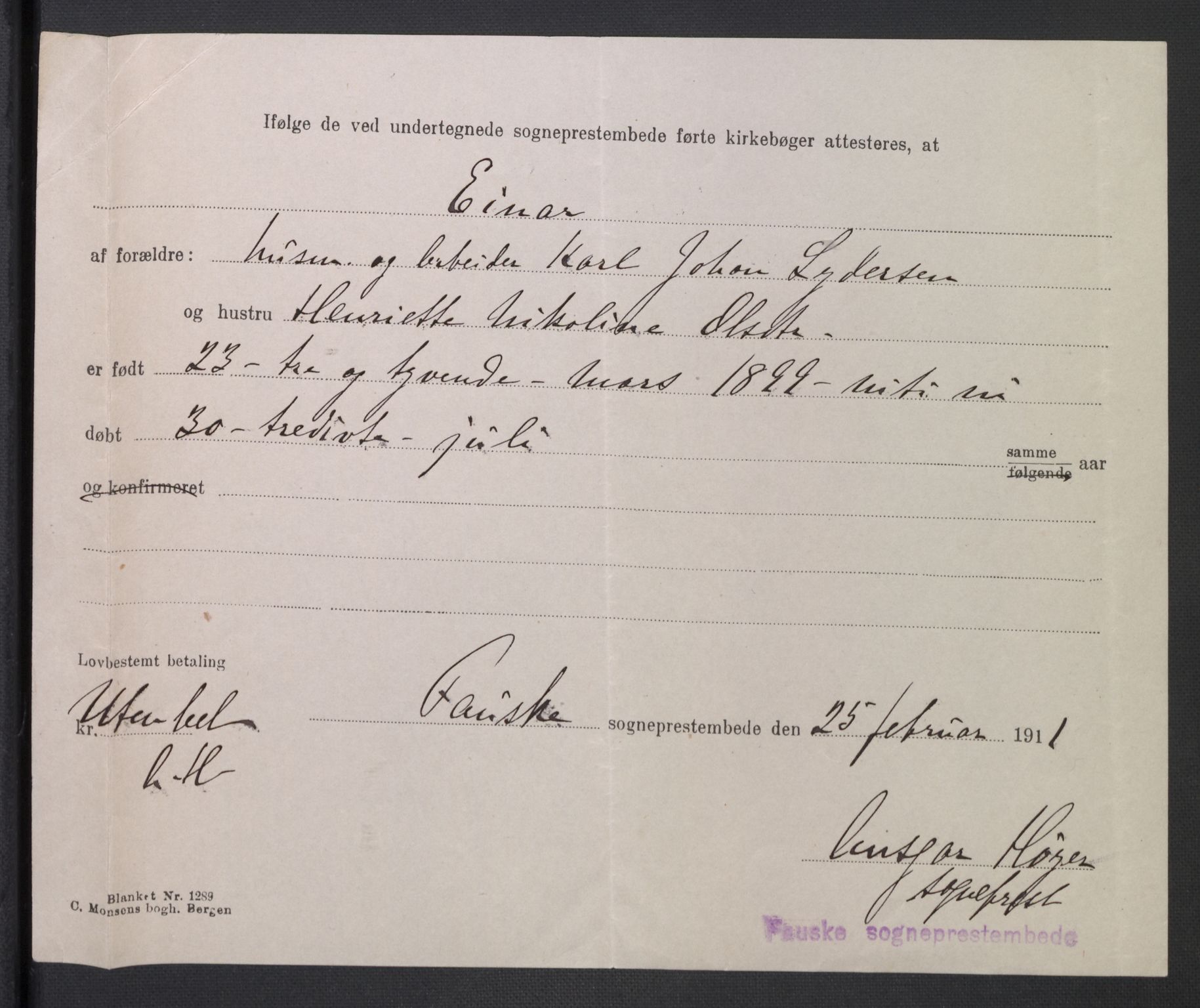 Falstad skolehjem, RA/S-1676/E/Eb/L0010: Elevmapper løpenr. 210-239, 1910-1917, s. 422