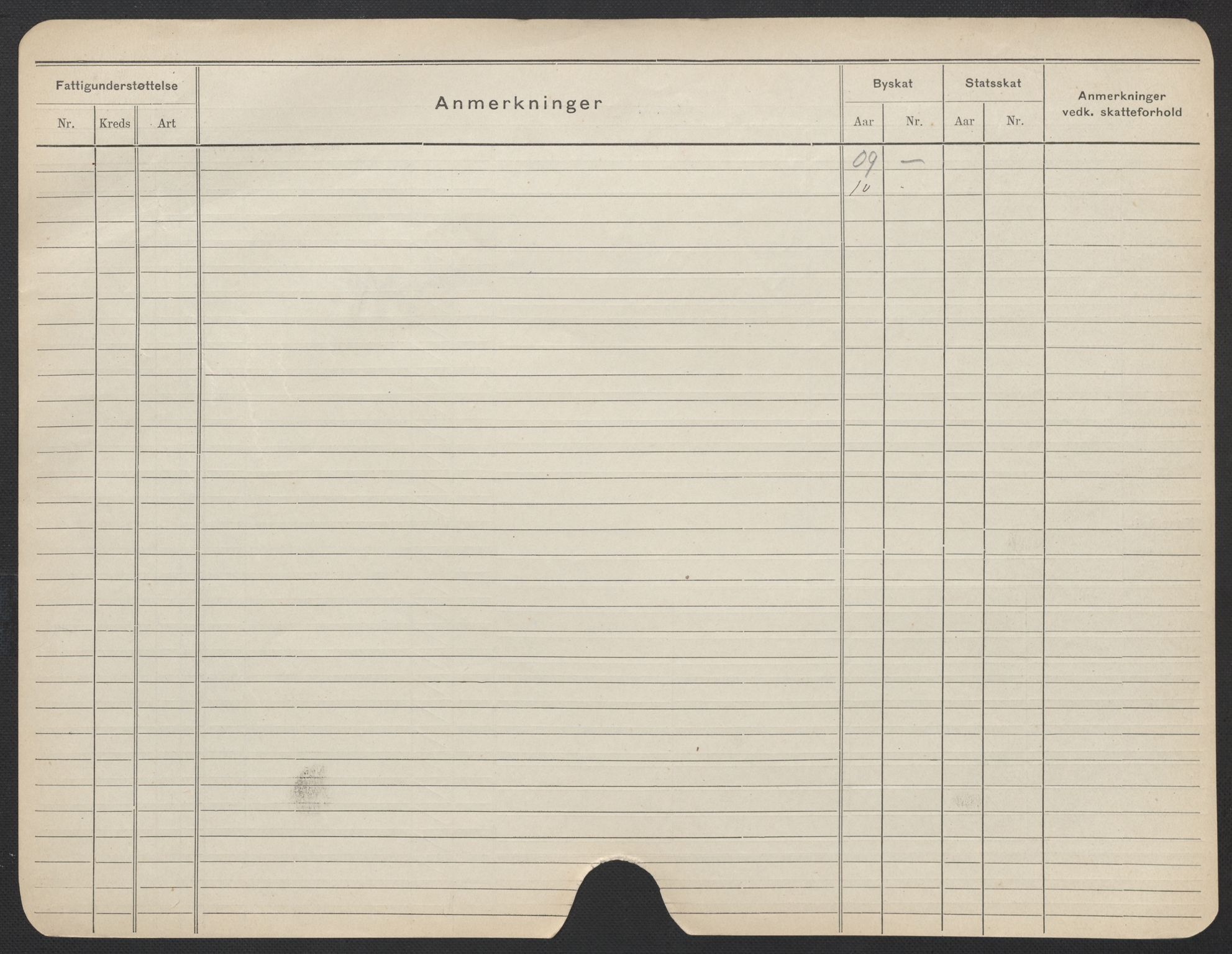 Oslo folkeregister, Registerkort, SAO/A-11715/F/Fa/Fac/L0024: Kvinner, 1906-1914, s. 101b