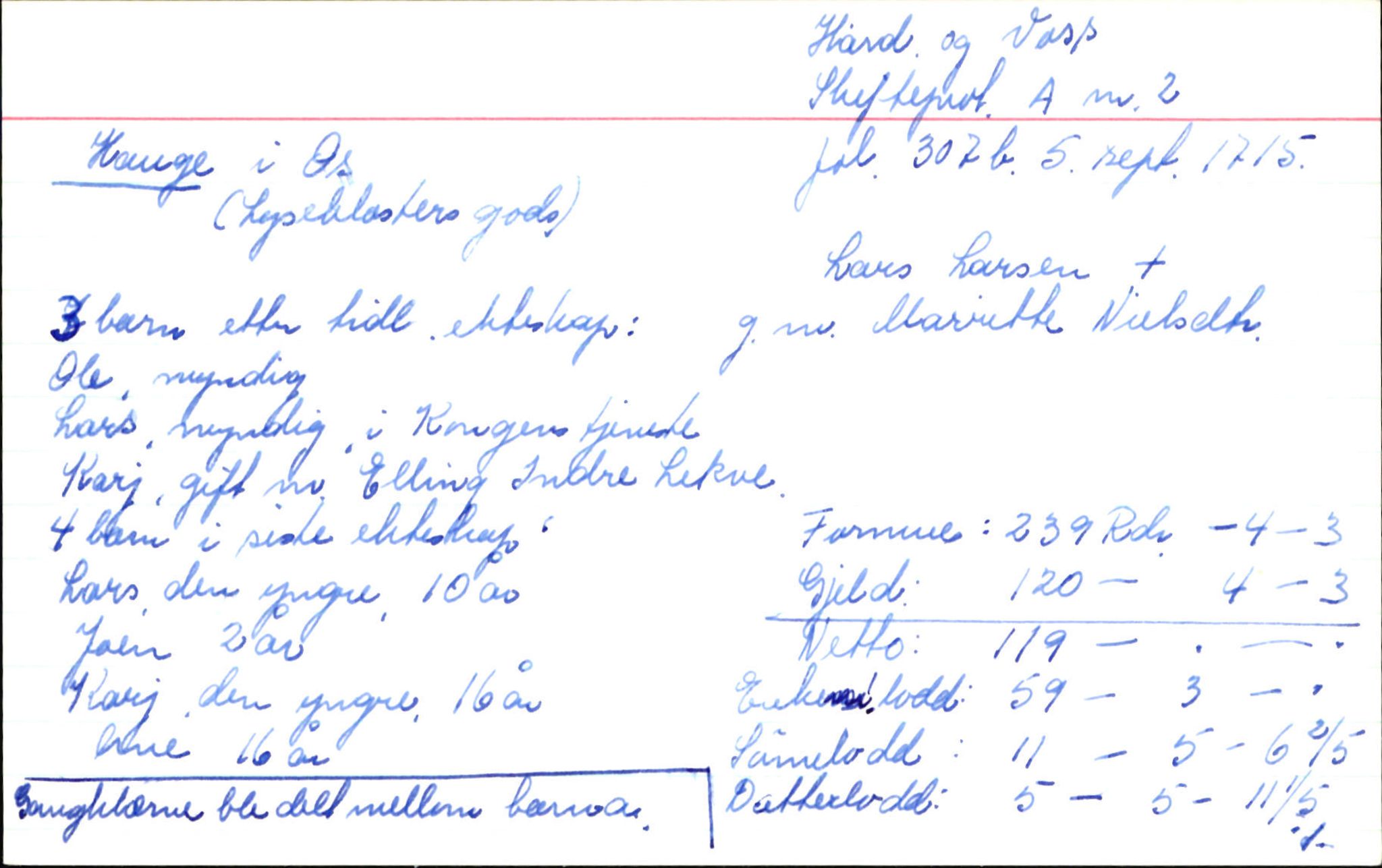 Skiftekort ved Statsarkivet i Bergen, SAB/SKIFTEKORT/002/L0001: Skifteprotokoll nr. 1-3, 1695-1721, s. 1282