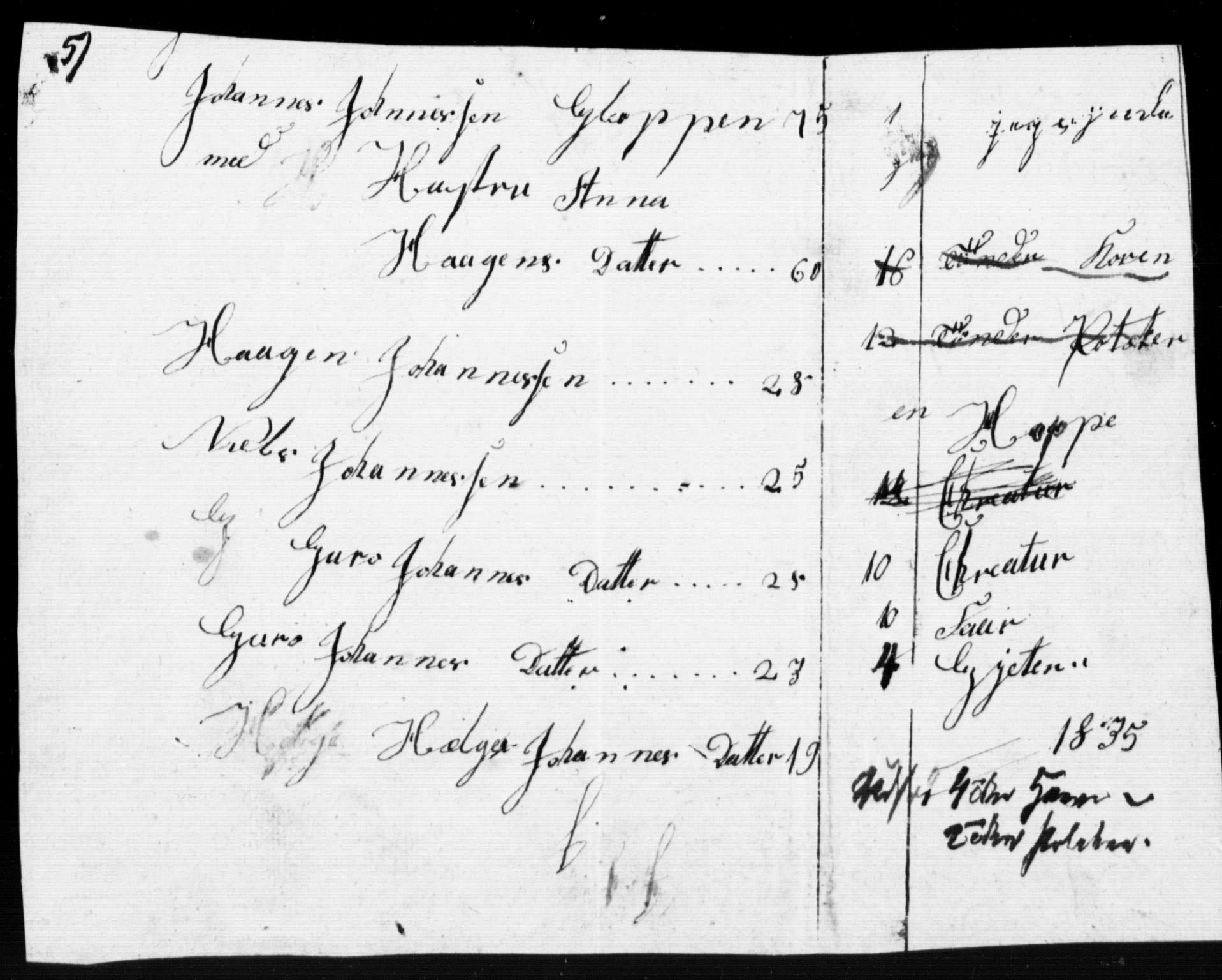 SAB, Folketelling 1835 for 1221P Stord prestegjeld, 1835, s. 90