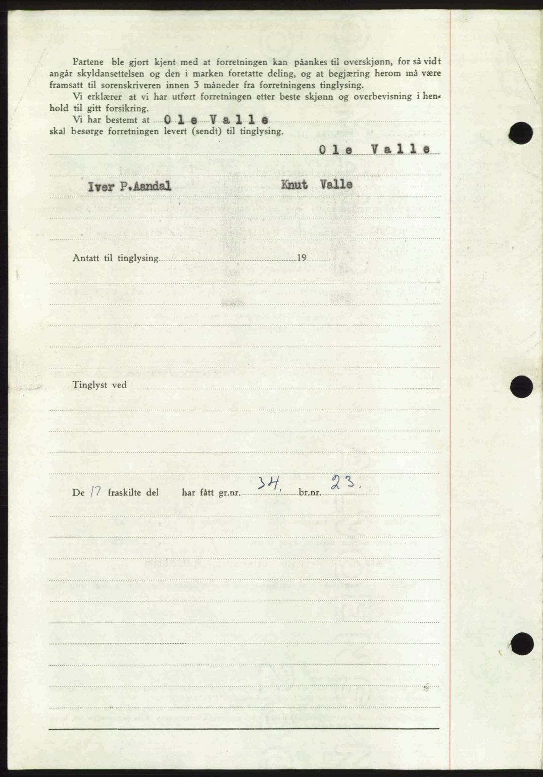 Romsdal sorenskriveri, AV/SAT-A-4149/1/2/2C: Pantebok nr. A30, 1949-1949, Dagboknr: 2476/1949