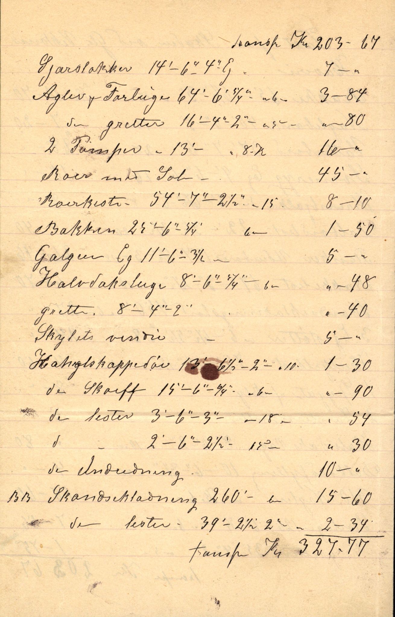 Pa 63 - Østlandske skibsassuranceforening, VEMU/A-1079/G/Ga/L0025/0002: Havaridokumenter / Victoria, St. Petersburg, Windsor, 1890, s. 5