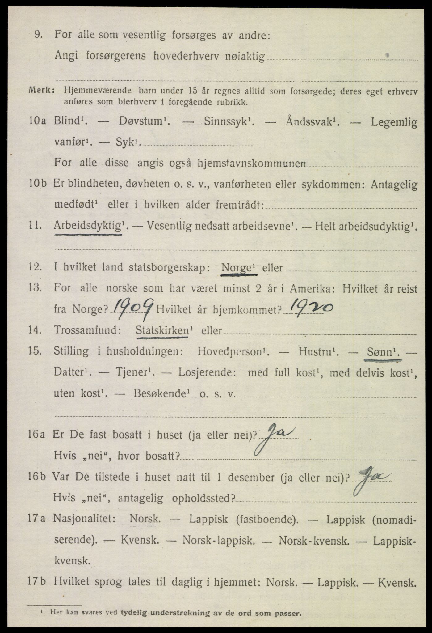SAT, Folketelling 1920 for 1747 Otterøy herred, 1920, s. 2262