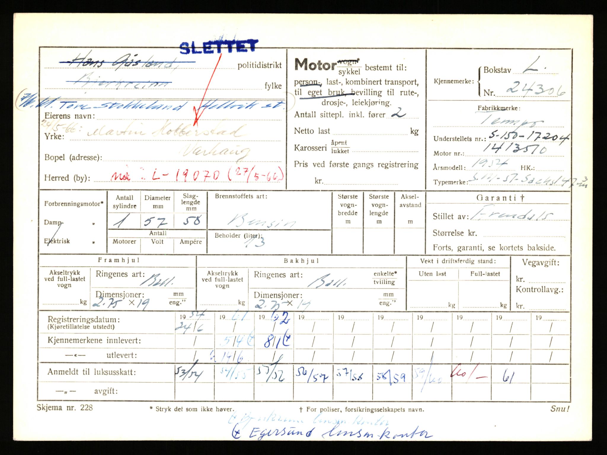 Stavanger trafikkstasjon, AV/SAST-A-101942/0/F/L0041: L-24000 - L-24599, 1930-1971, s. 1103