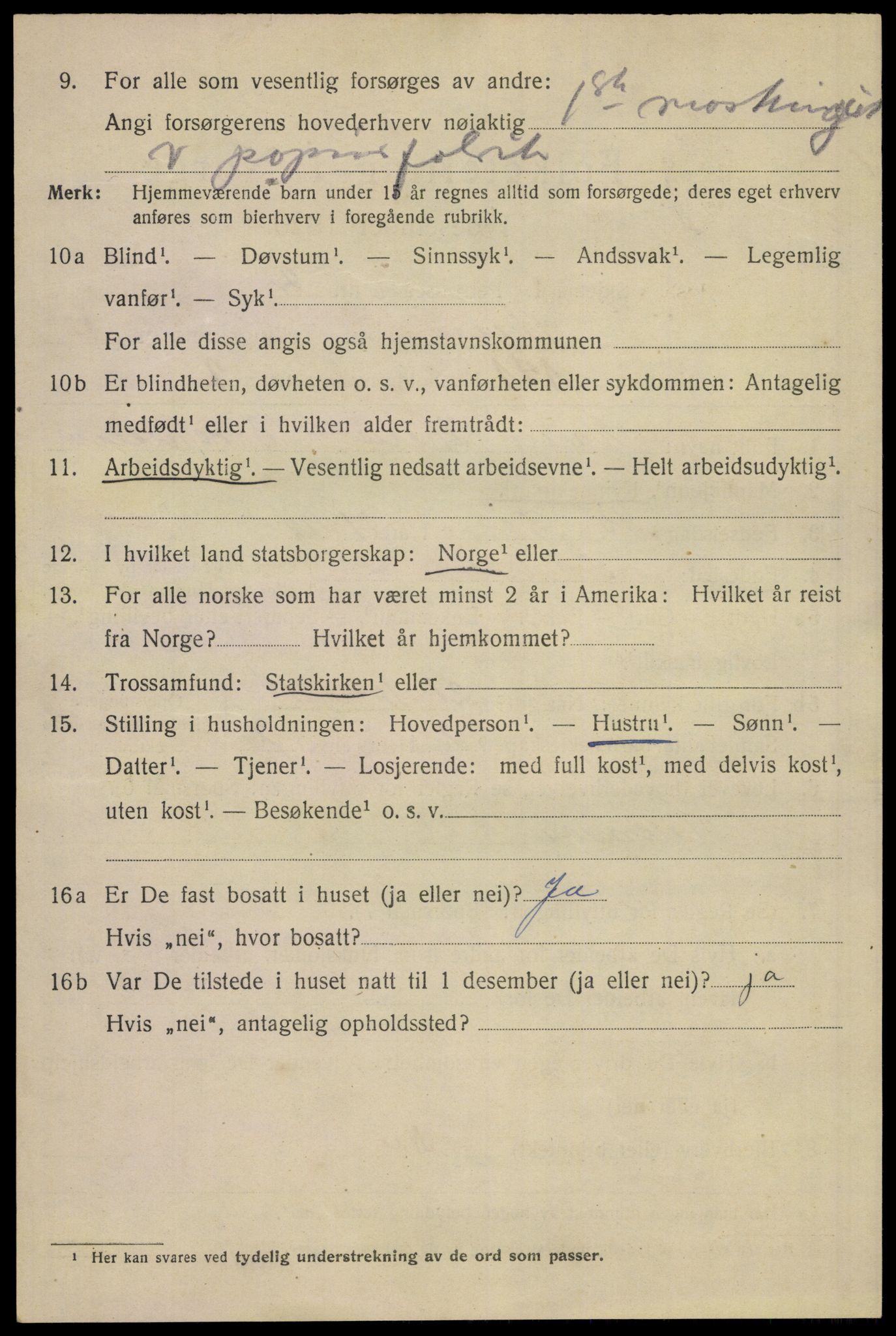 SAKO, Folketelling 1920 for 0806 Skien kjøpstad, 1920, s. 39457