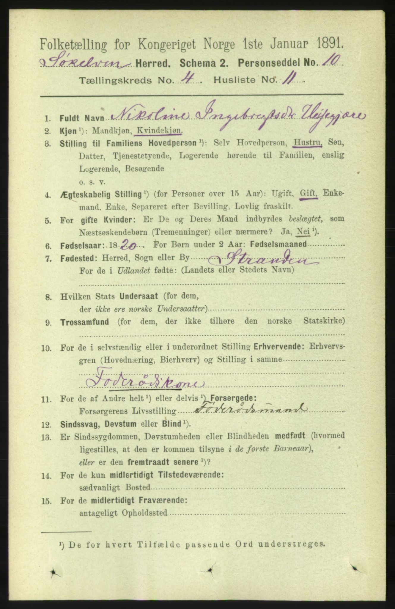RA, Folketelling 1891 for 1528 Sykkylven herred, 1891, s. 2399