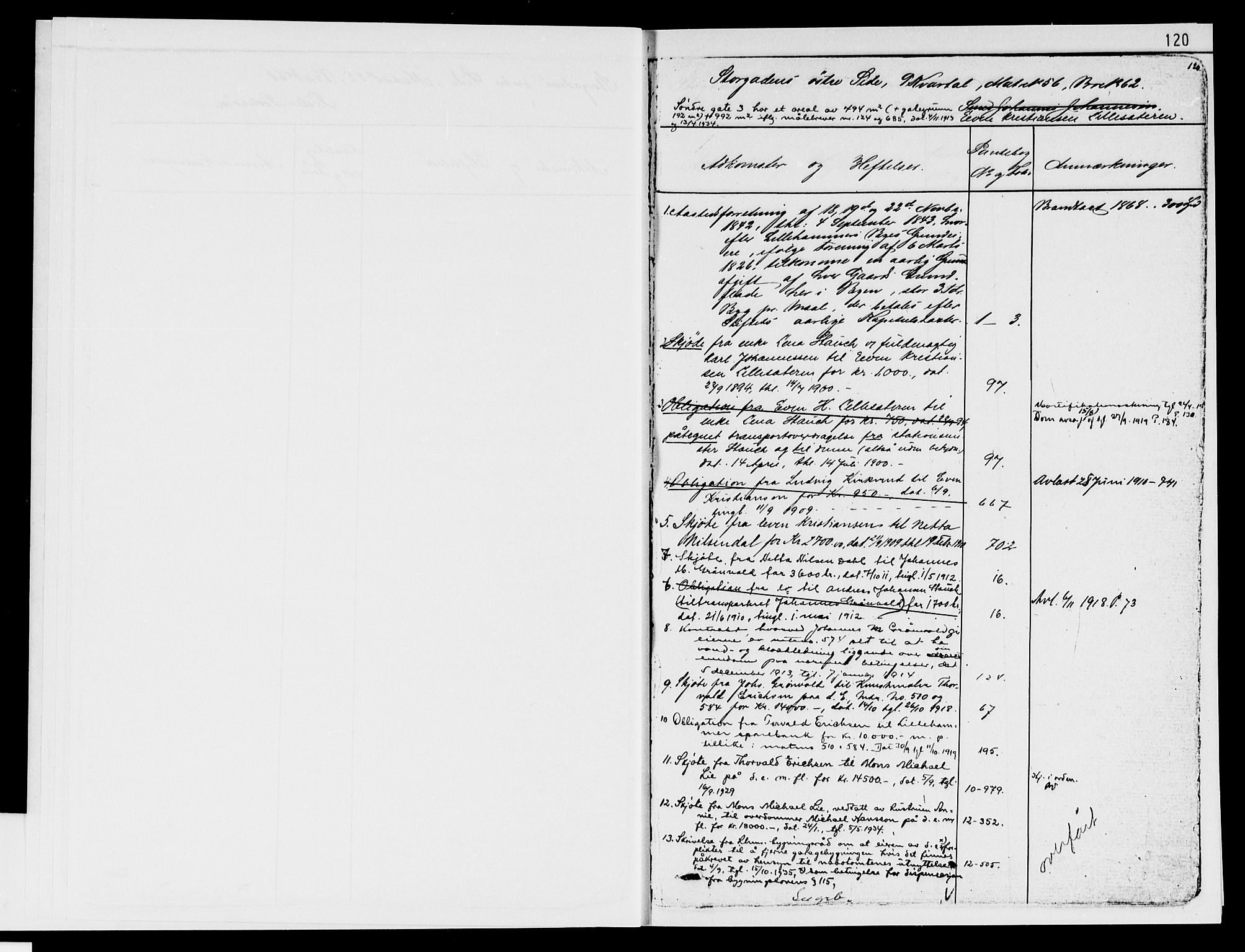 Sør-Gudbrandsdal tingrett, AV/SAH-TING-004/H/Ha/Haf/L0006B: Panteregister nr. 3.6B, 1873-1954, s. 120