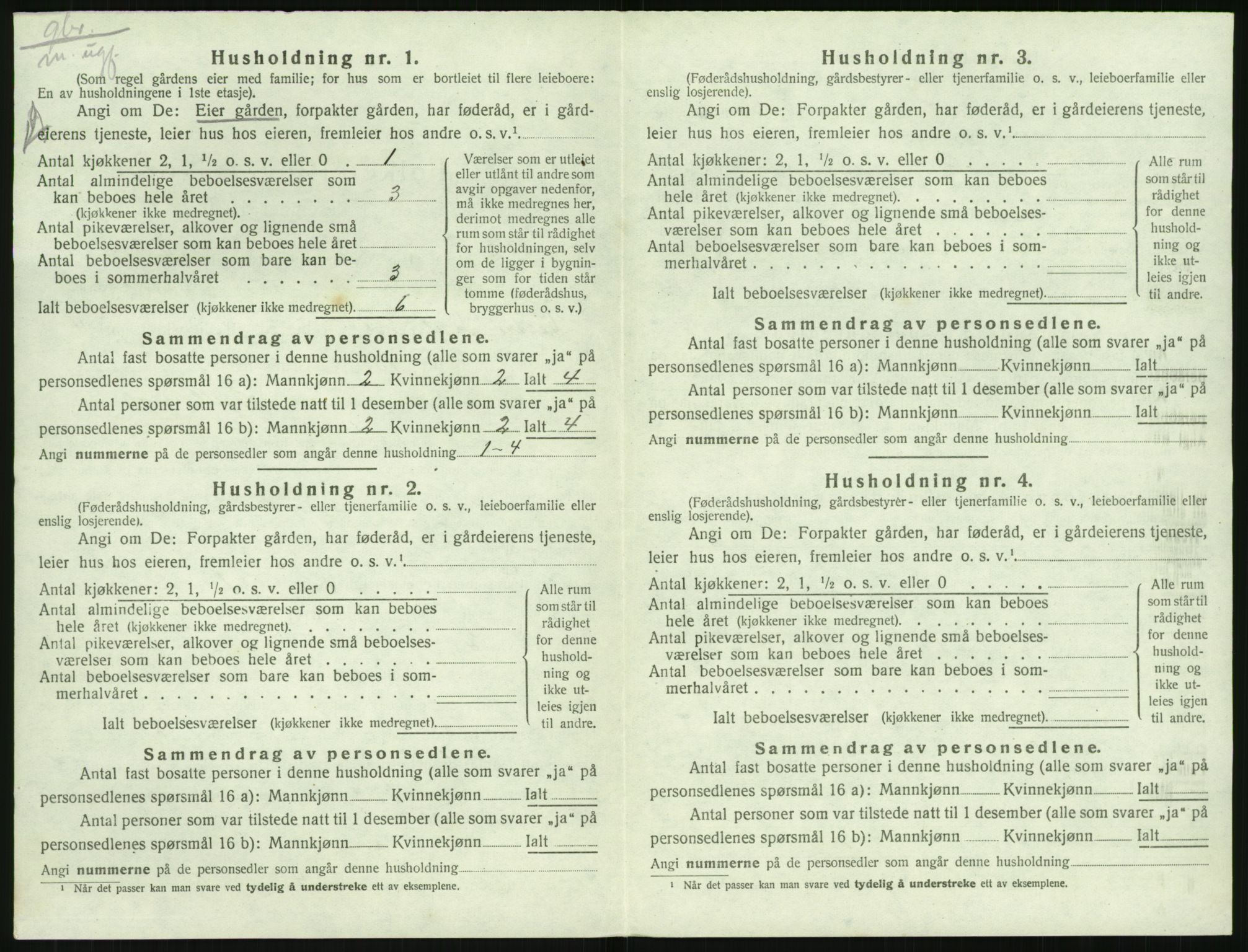 SAK, Folketelling 1920 for 0926 Vestre Moland herred, 1920, s. 632