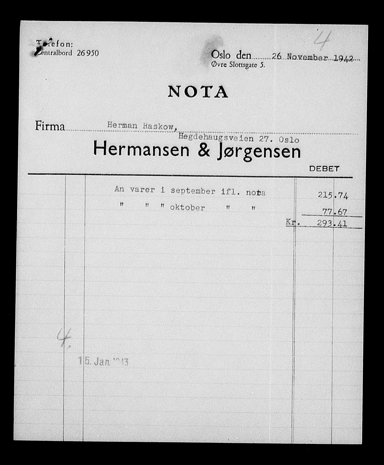 Justisdepartementet, Tilbakeføringskontoret for inndratte formuer, AV/RA-S-1564/H/Hc/Hcc/L0972: --, 1945-1947, s. 72