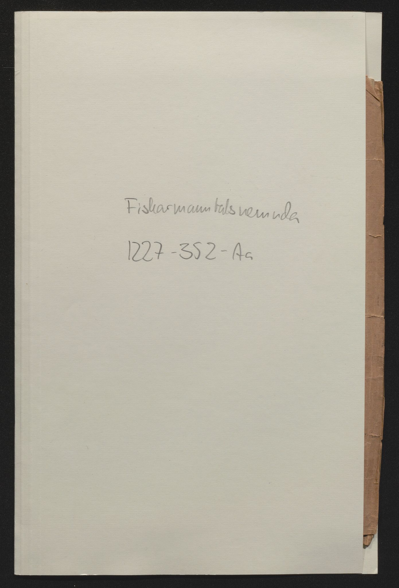 Jondal kommune. Fiskarmanntalsnemnda, IKAH/1227-352/A/Aa/L0001: Forhandlingsprotokoll og fiskarmanntal, 1909-1926