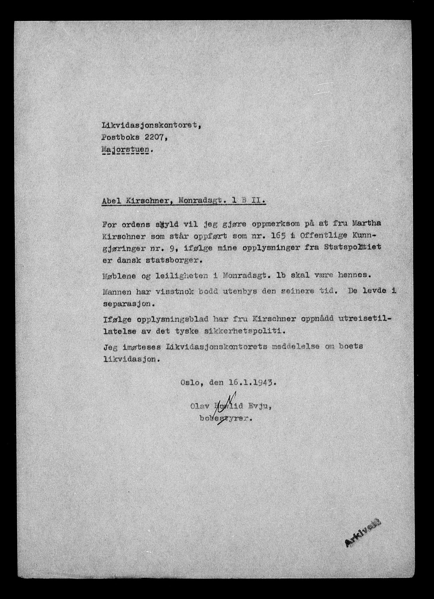 Justisdepartementet, Tilbakeføringskontoret for inndratte formuer, AV/RA-S-1564/H/Hc/Hcc/L0951: --, 1945-1947, s. 461