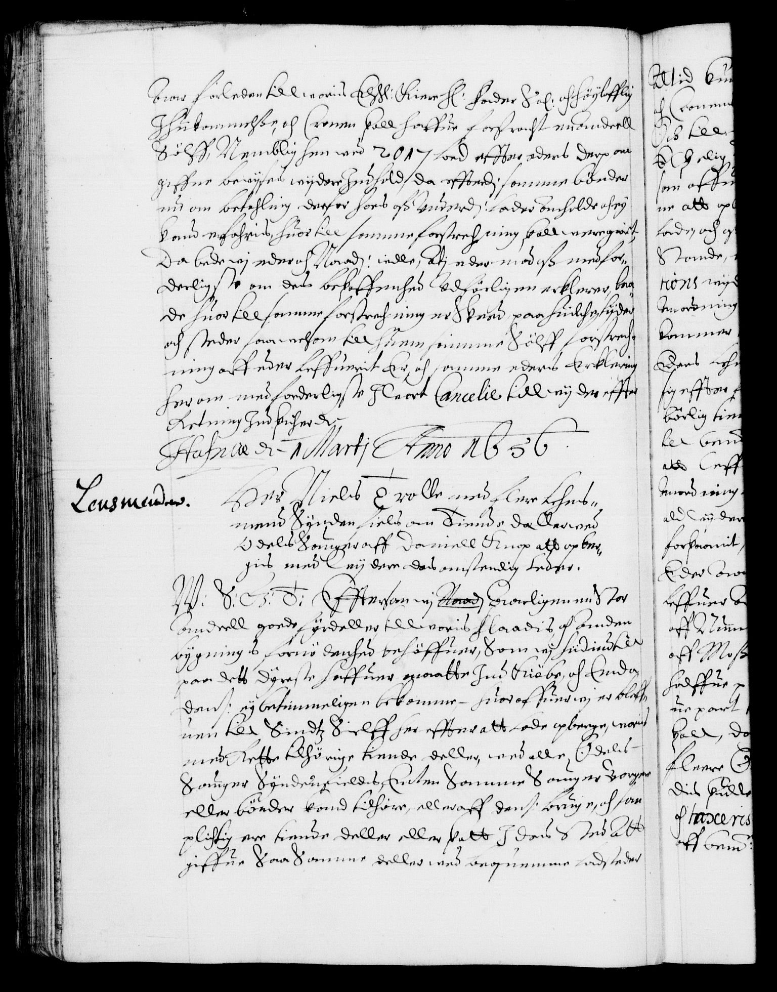 Danske Kanselli 1572-1799, RA/EA-3023/F/Fc/Fca/Fcab/L0009: Norske tegnelser (mikrofilm), 1653-1656, s. 382b