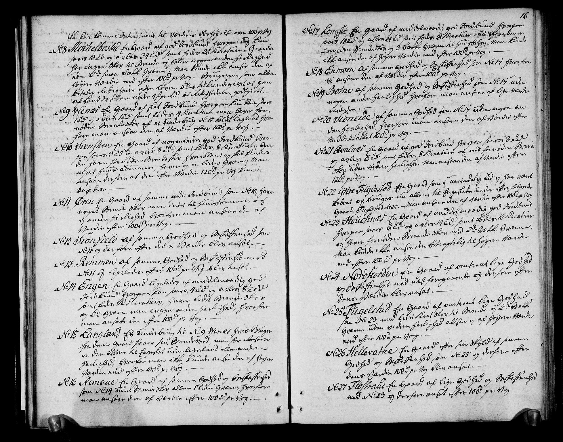Rentekammeret inntil 1814, Realistisk ordnet avdeling, RA/EA-4070/N/Ne/Nea/L0156: Helgeland fogderi. Deliberasjonsprotokoll, 1803, s. 18