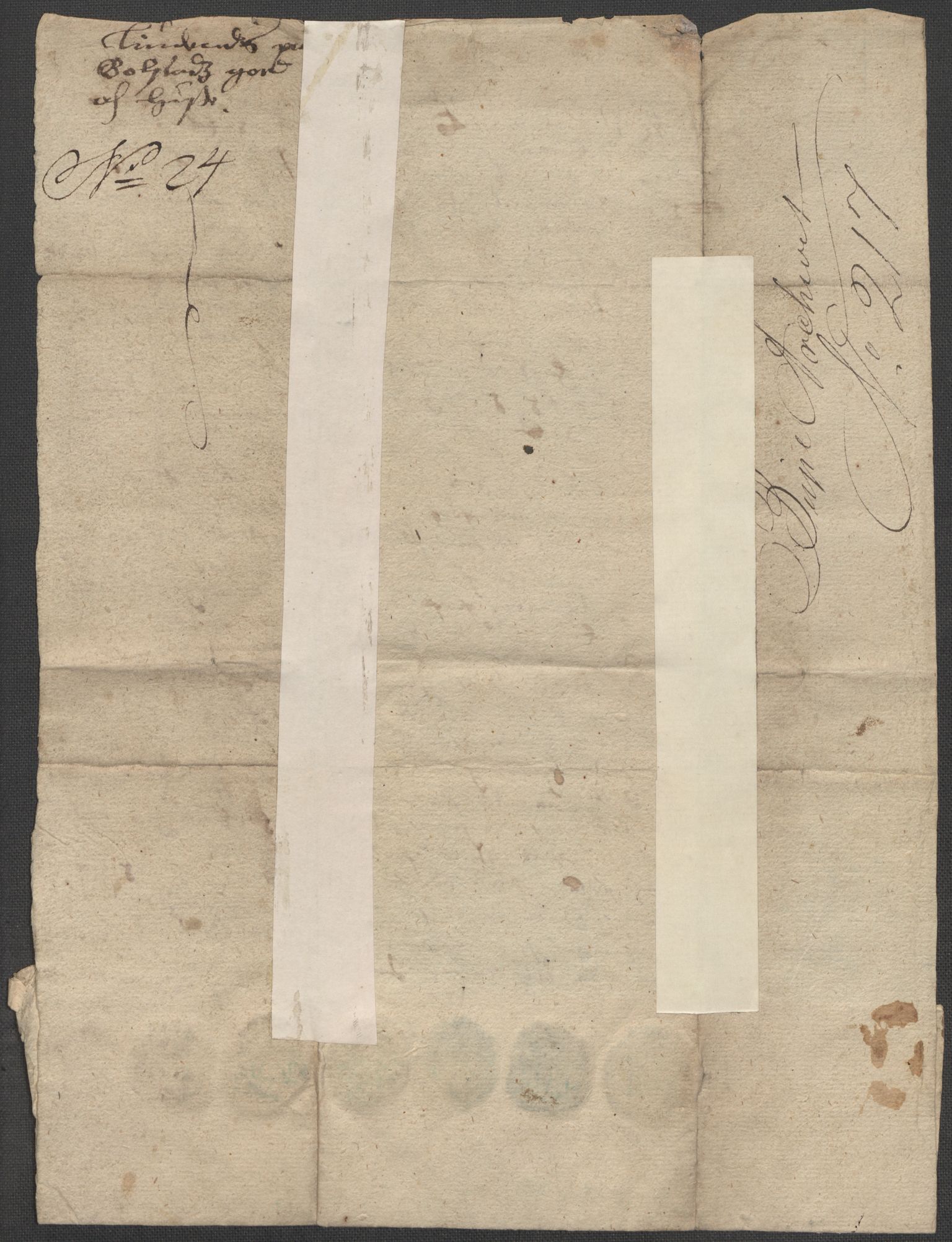 Riksarkivets diplomsamling, AV/RA-EA-5965/F15/L0013: Prestearkiv - Oppland, 1590-1657, s. 11