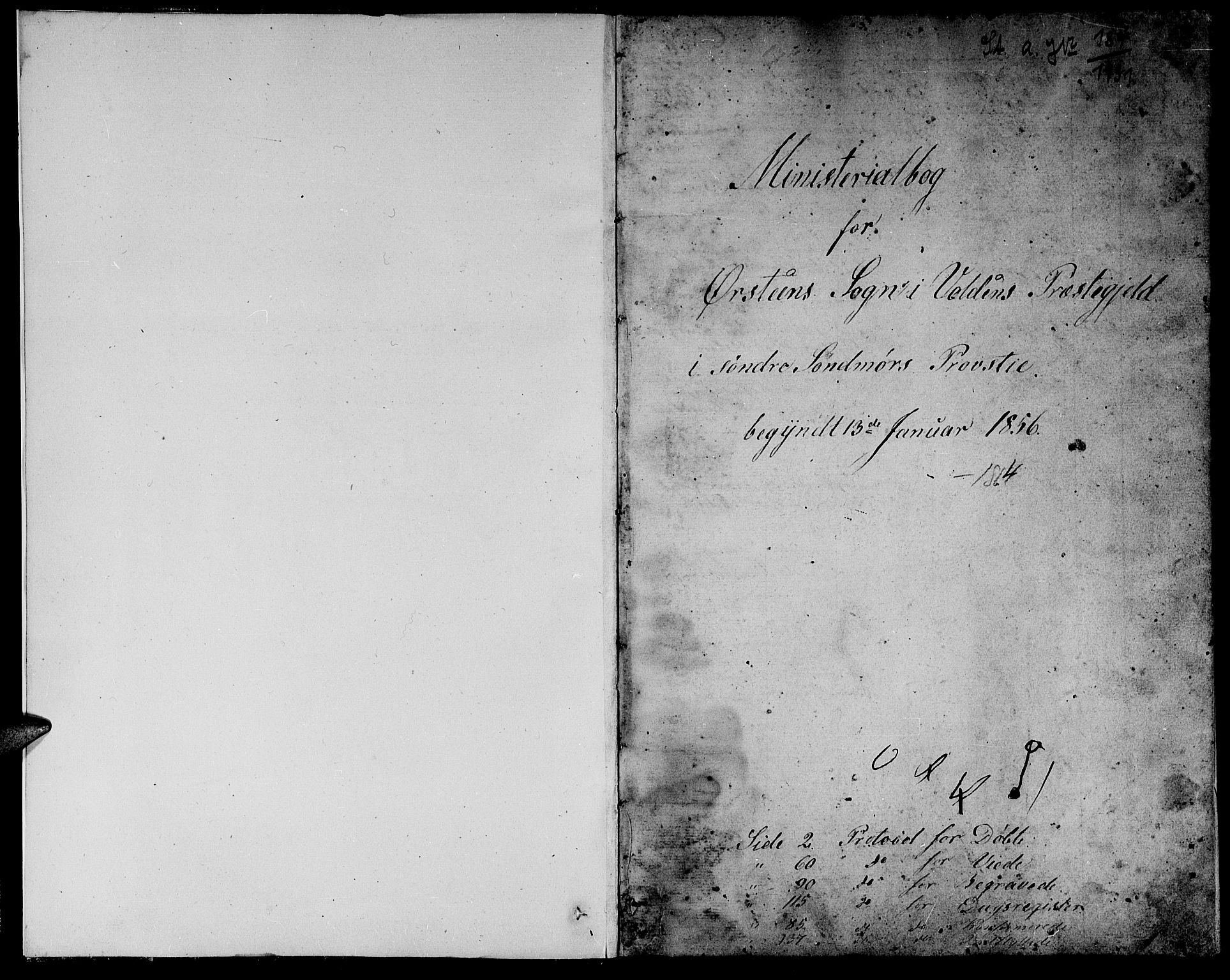 Ministerialprotokoller, klokkerbøker og fødselsregistre - Møre og Romsdal, SAT/A-1454/513/L0187: Klokkerbok nr. 513C01, 1856-1864