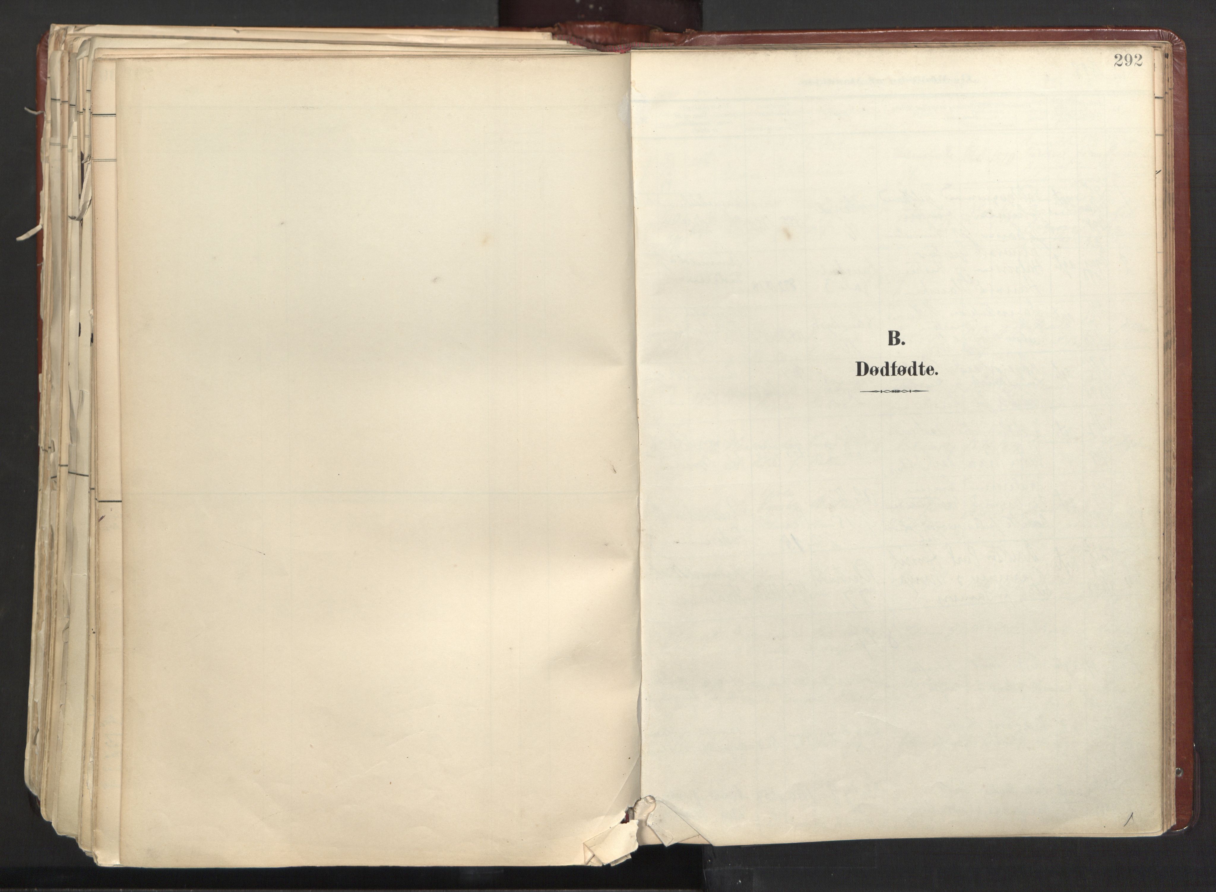 Fagerborg prestekontor Kirkebøker, SAO/A-10844/F/Fa/L0001: Ministerialbok nr. 1, 1898-1909, s. 292