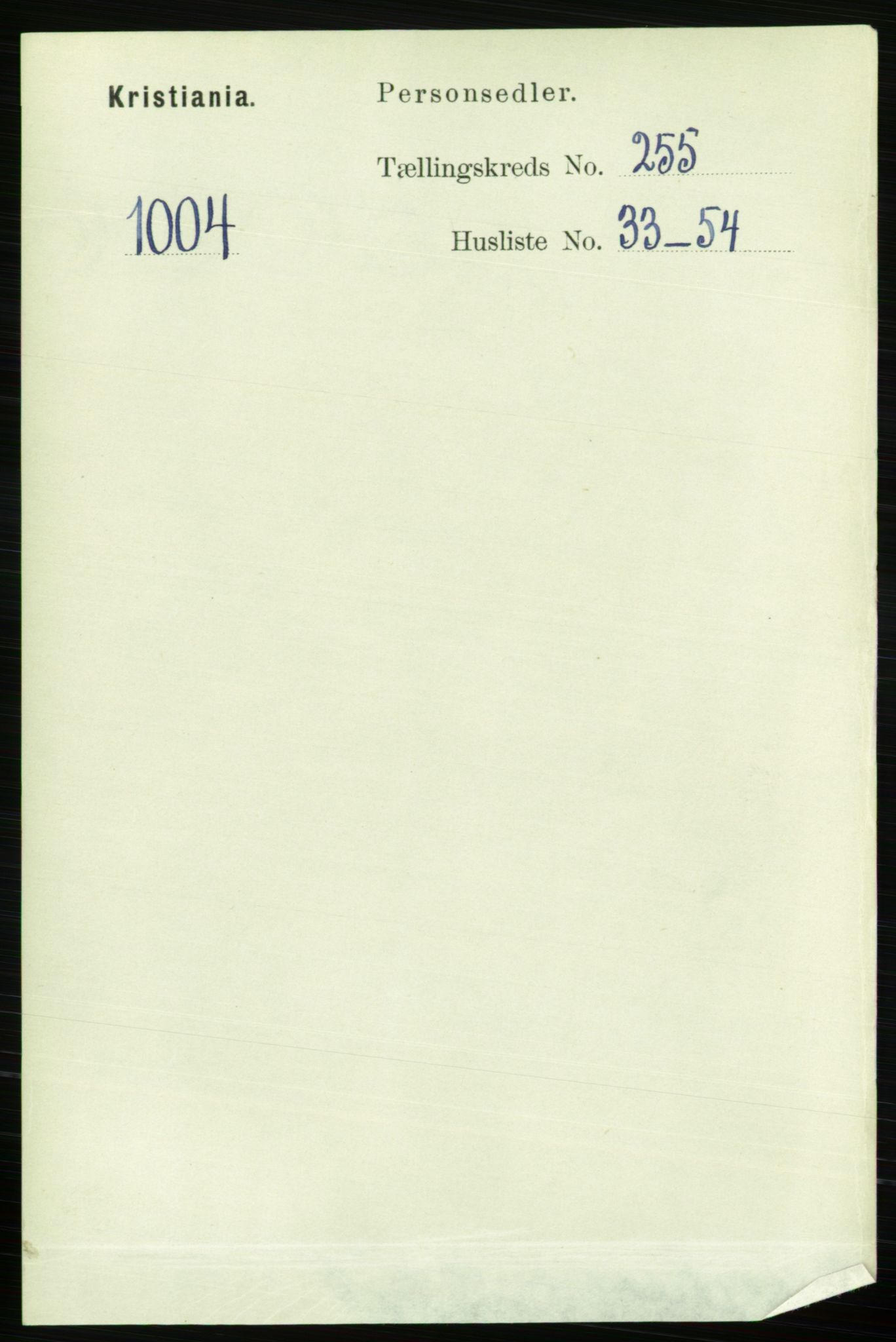RA, Folketelling 1891 for 0301 Kristiania kjøpstad, 1891, s. 155403