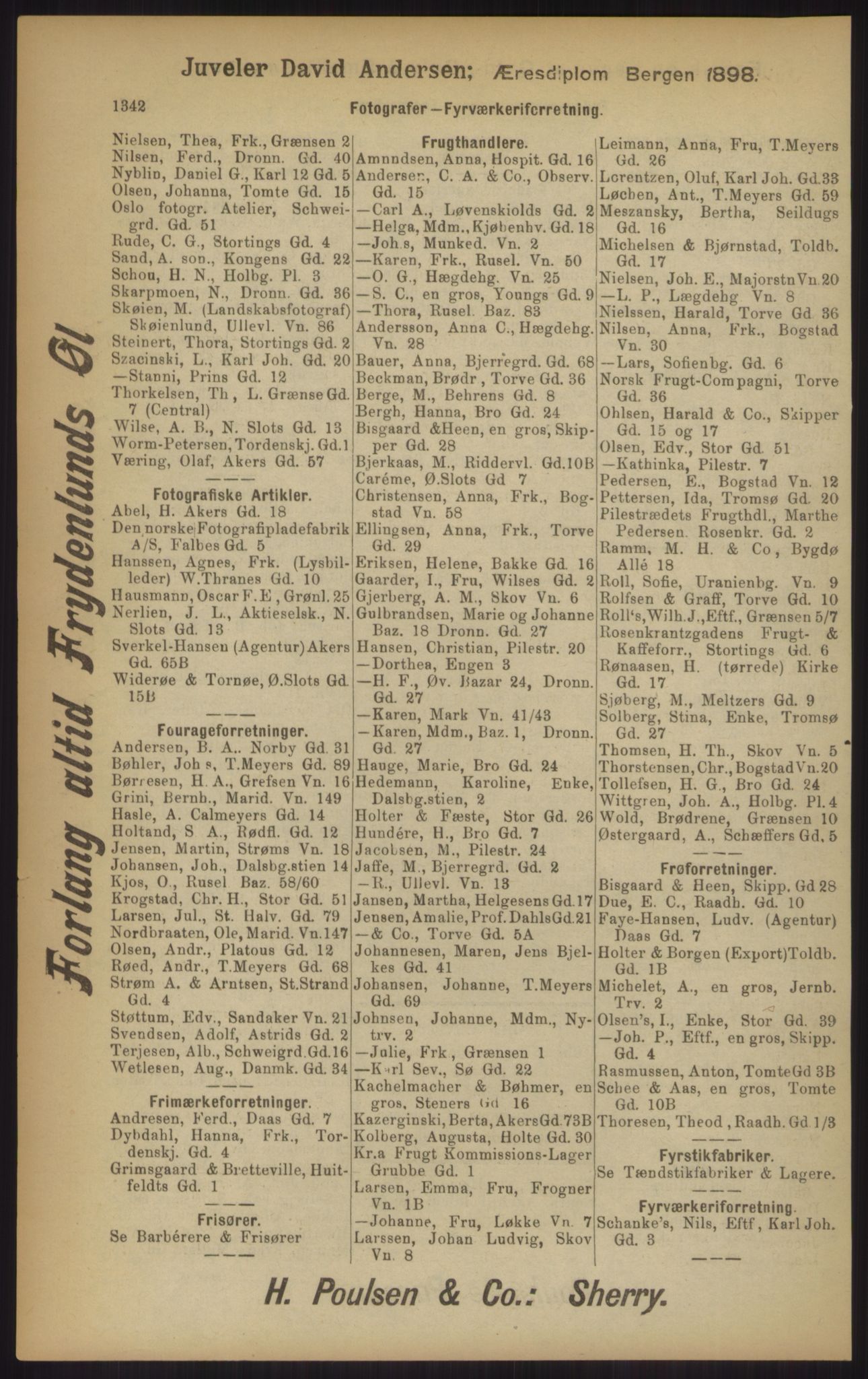 Kristiania/Oslo adressebok, PUBL/-, 1902, s. 1342