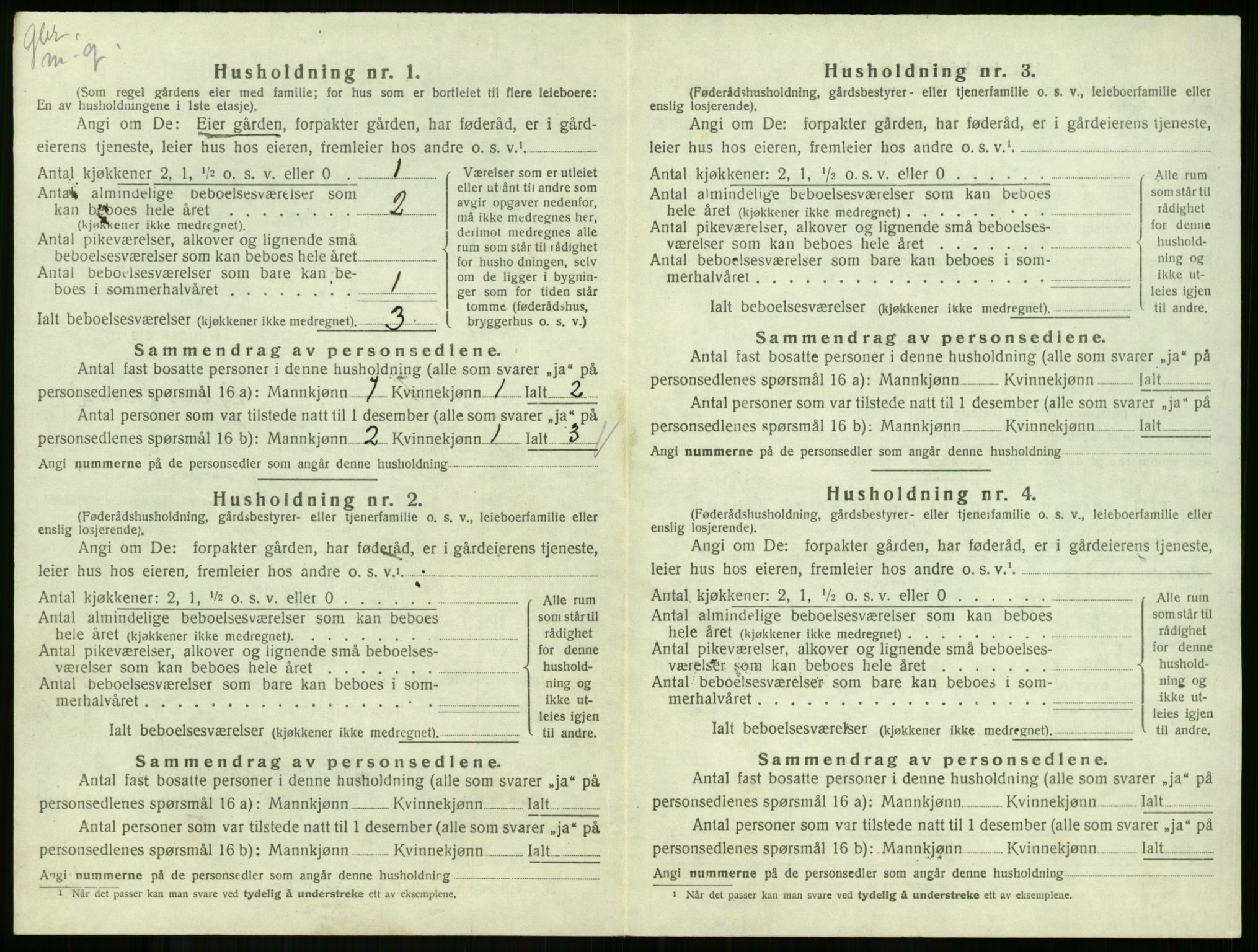 SAKO, Folketelling 1920 for 0719 Andebu herred, 1920, s. 458