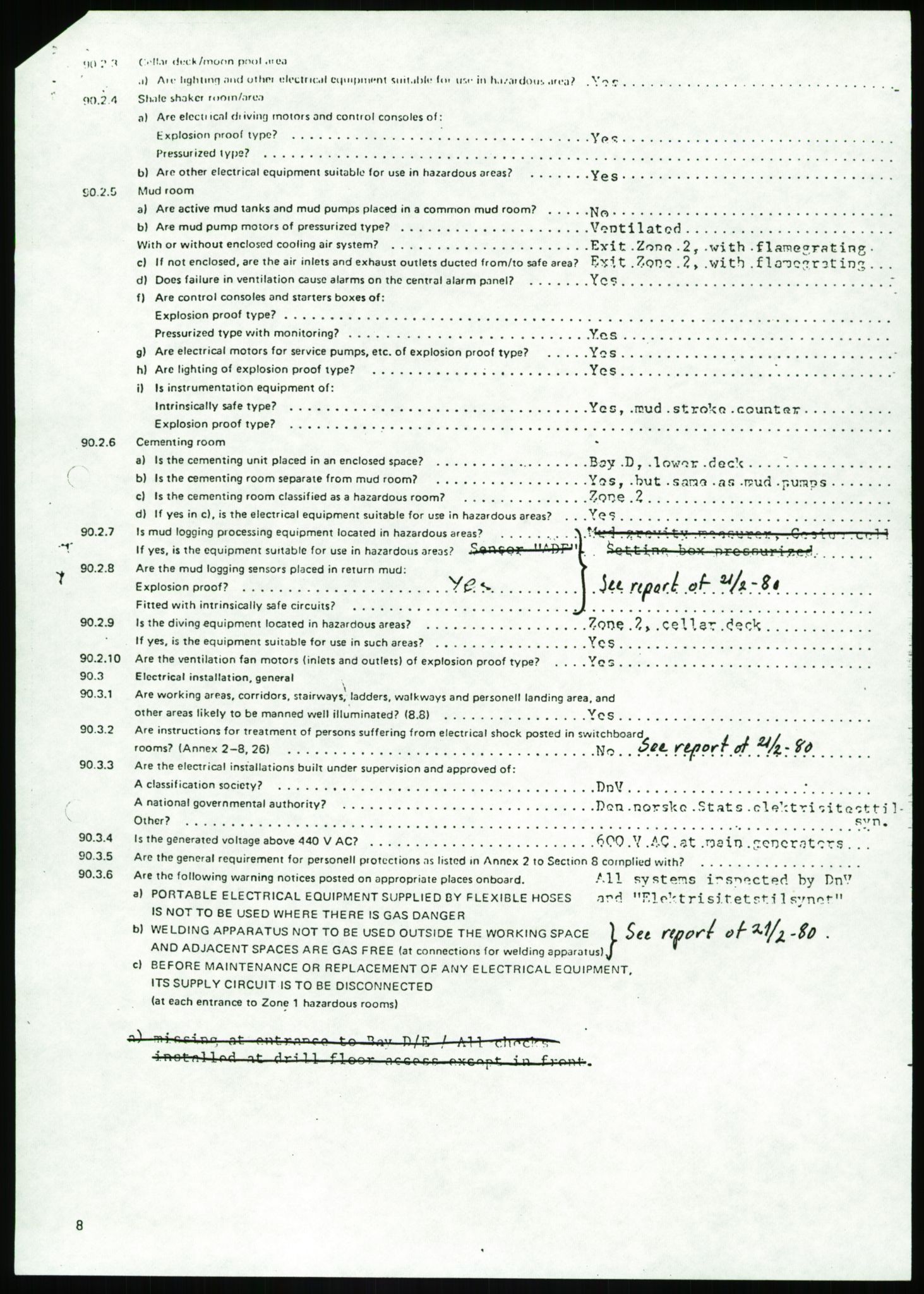 Justisdepartementet, Granskningskommisjonen ved Alexander Kielland-ulykken 27.3.1980, AV/RA-S-1165/D/L0002: I Det norske Veritas (I1-I5, I7-I11, I14-I17, I21-I28, I30-I31)/B Stavanger Drilling A/S (B4), 1980-1981, s. 674