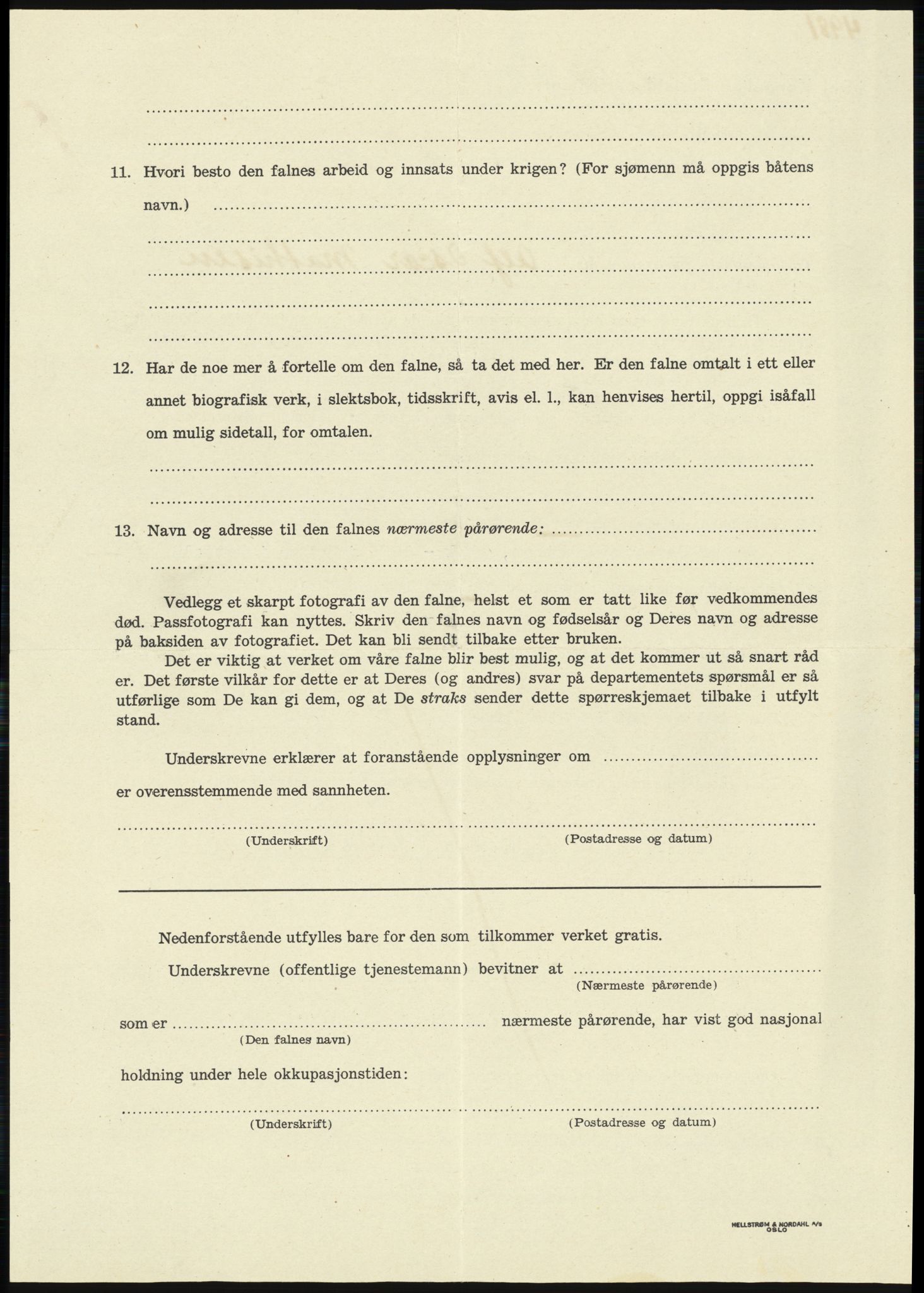 Sosialdepartementet, Våre Falne, AV/RA-S-1708/E/Ee/L0094: Personmapper: Maliniak, M 4567c - Mathisen, Alfred 4635b, 1945-1951, s. 1026