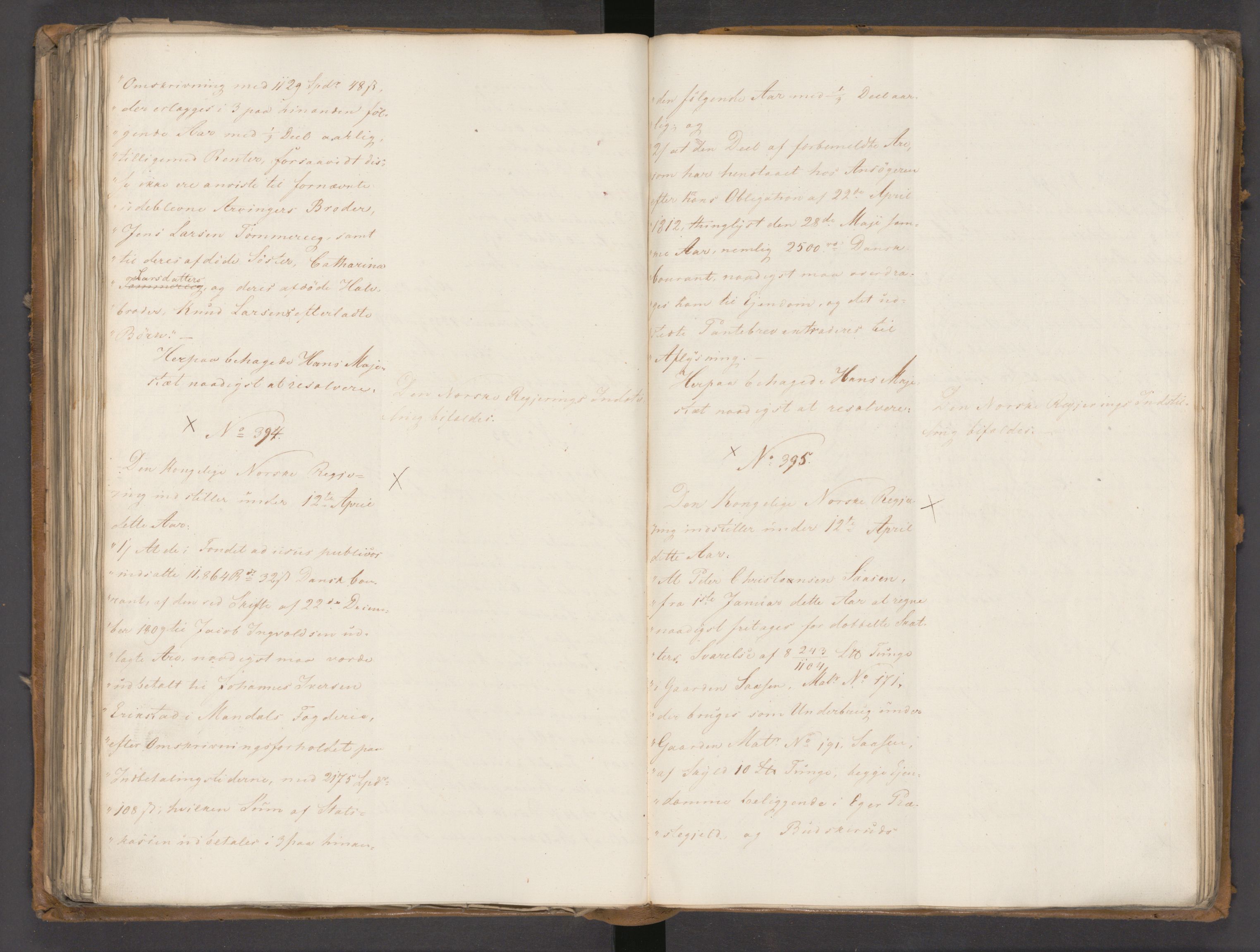 Statsrådssekretariatet, AV/RA-S-1001/A/Ab/L0020: Kgl. res. nr. 1-579, 1. halvår, 1825