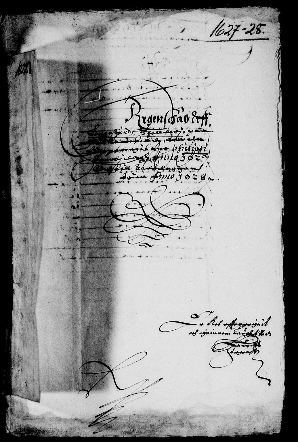 Rentekammeret inntil 1814, Reviderte regnskaper, Lensregnskaper, AV/RA-EA-5023/R/Rb/Rbp/L0011: Bratsberg len, 1626-1628