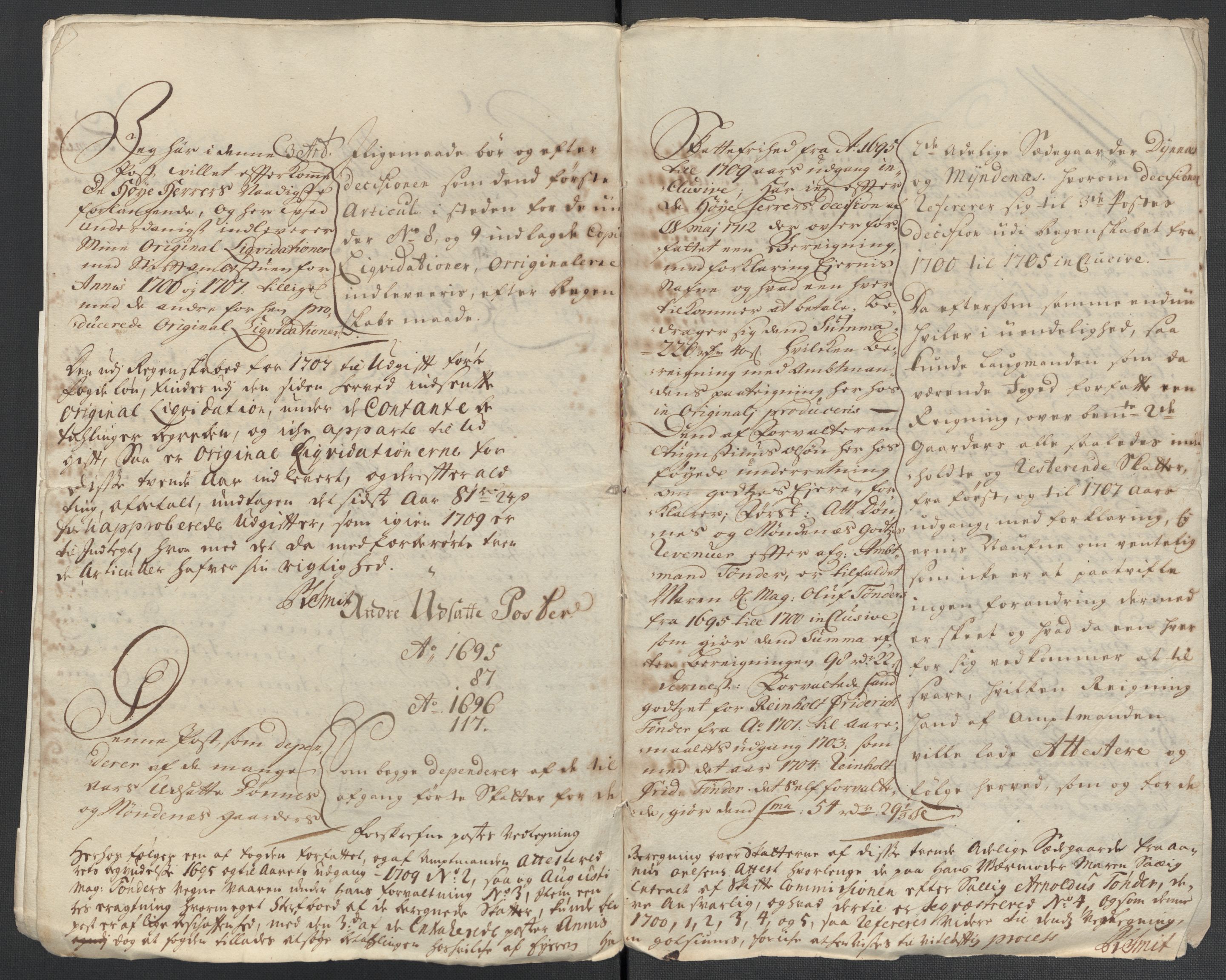 Rentekammeret inntil 1814, Reviderte regnskaper, Fogderegnskap, AV/RA-EA-4092/R65/L4509: Fogderegnskap Helgeland, 1706-1707, s. 317