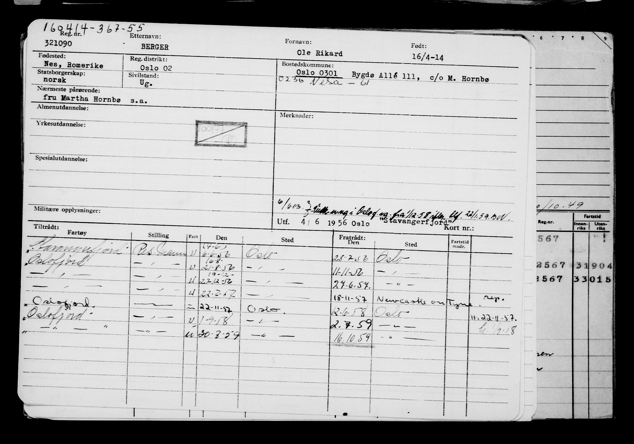 Direktoratet for sjømenn, AV/RA-S-3545/G/Gb/L0120: Hovedkort, 1914, s. 79