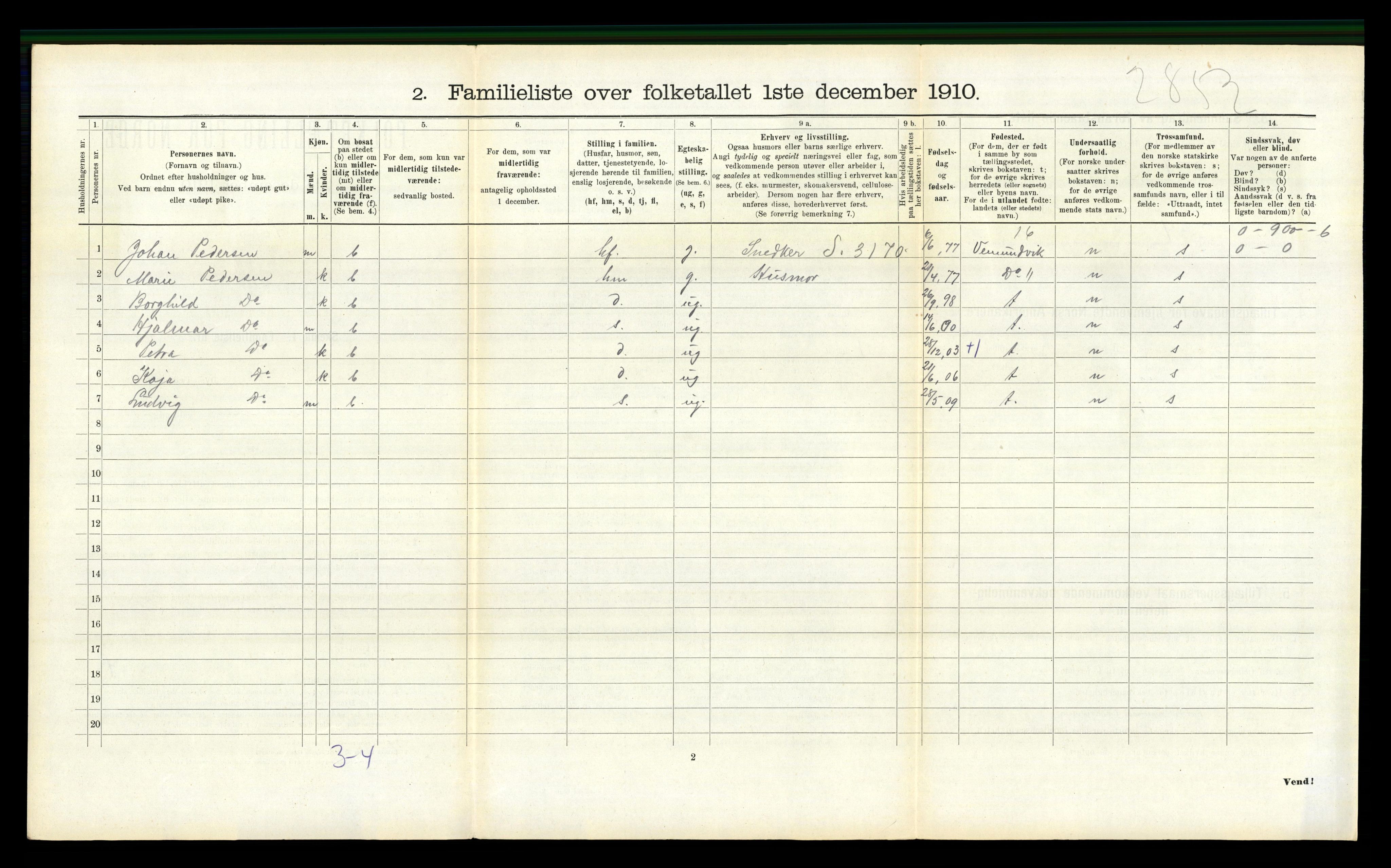 RA, Folketelling 1910 for 1703 Namsos ladested, 1910, s. 389