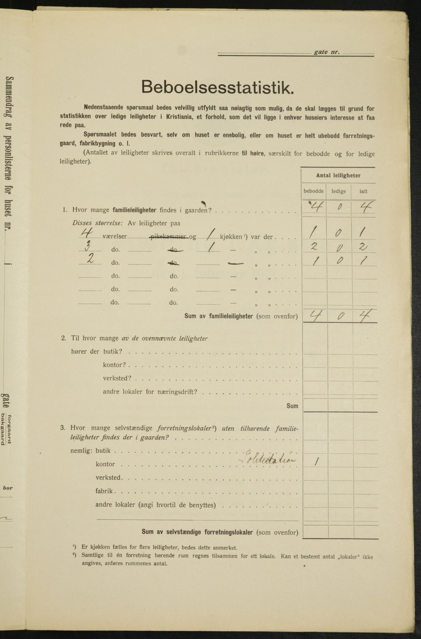 OBA, Kommunal folketelling 1.2.1913 for Kristiania, 1913, s. 90489
